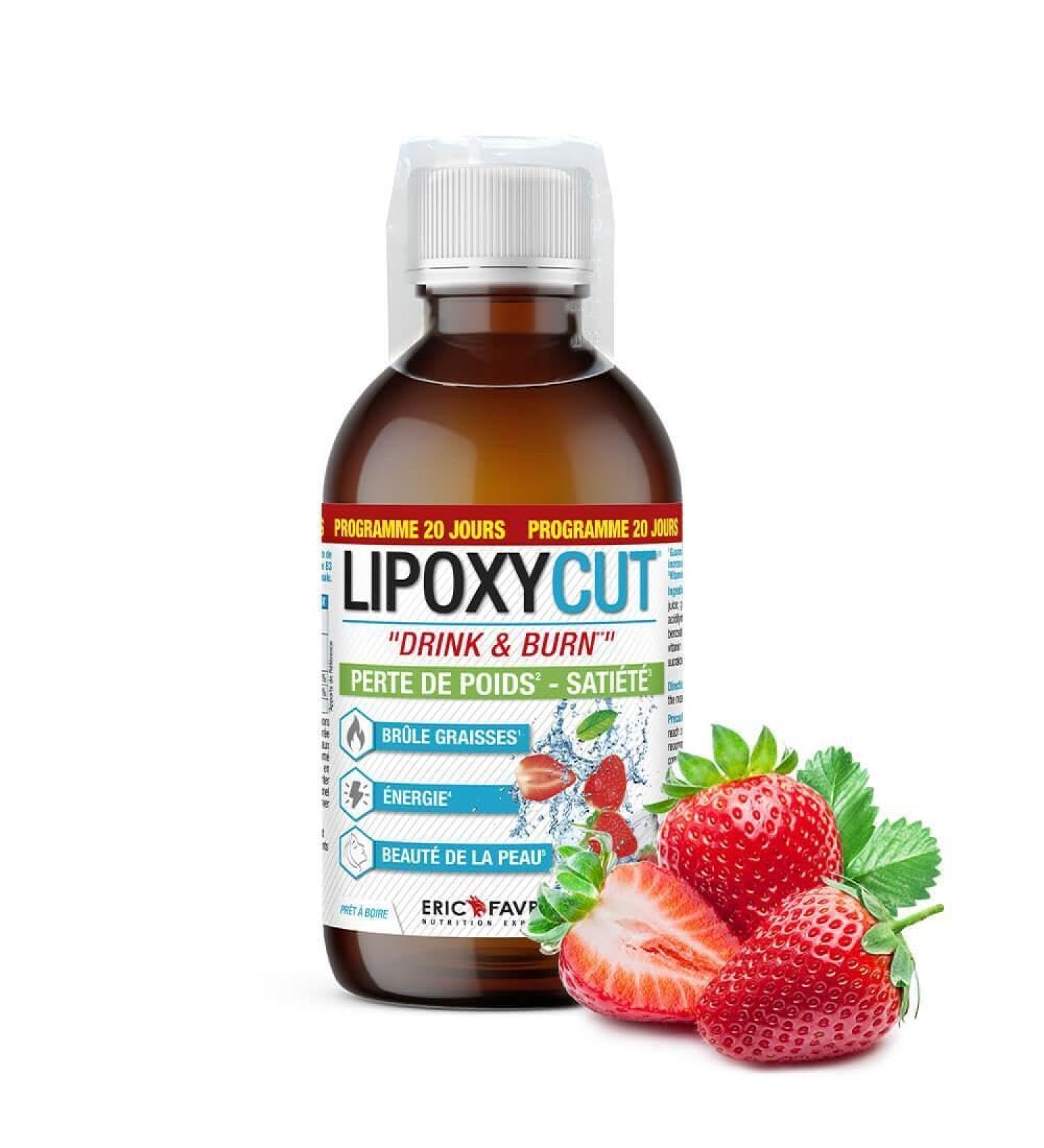 LIPOXYCUT VEGAN SATIETE - Boisson Minceur - Shake Drink & Burn - Br le Graisse - Shake Perte de Poids - Formule Perte de Poids - Eric Favre - Buy Online on GoSupps.com