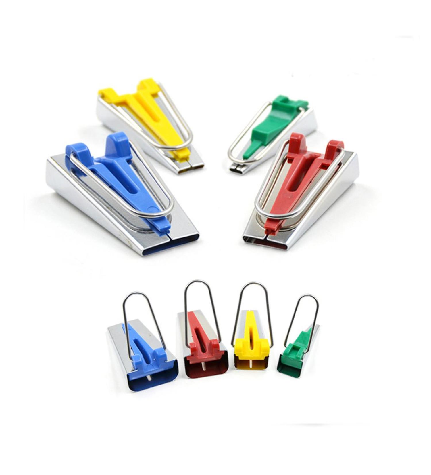 Sewing Quilting Fabric Bias Tape Maker Tool Set - 6mm, 12mm, 18mm, 25mm - Set of 4 - Buy Online on GoSupps.com