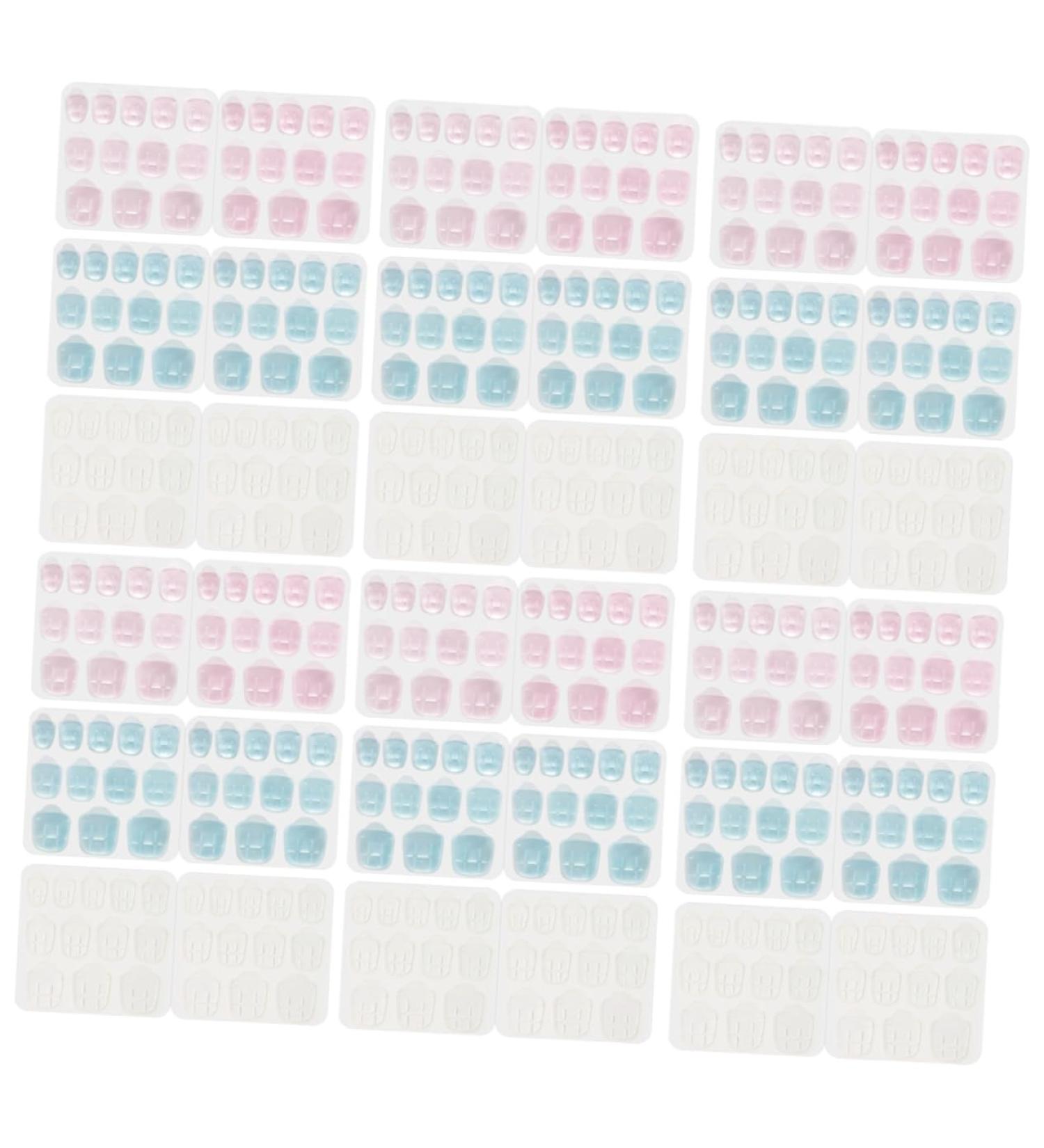 Beatifufu 30 Sheets Sticker Tabs Sticker Labels Nail Tabs Nail Glue Stickers for Press on Nails Nail Tape for Press on Nails Press on Nails Stickers Silica Gel False Nails Manicure - Buy Online on GoSupps.com