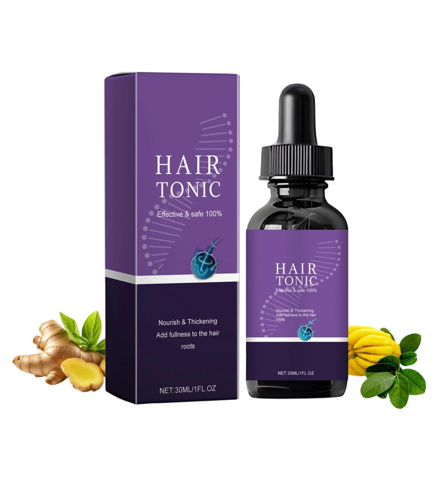 Stimulateur de Pousse Capillaire Flacon de 30 mL de S rum Folliculaire | R paration des Pointes Fourchues Pour Usage Domestique Professionnel et Voyage - Buy Online on GoSupps.com