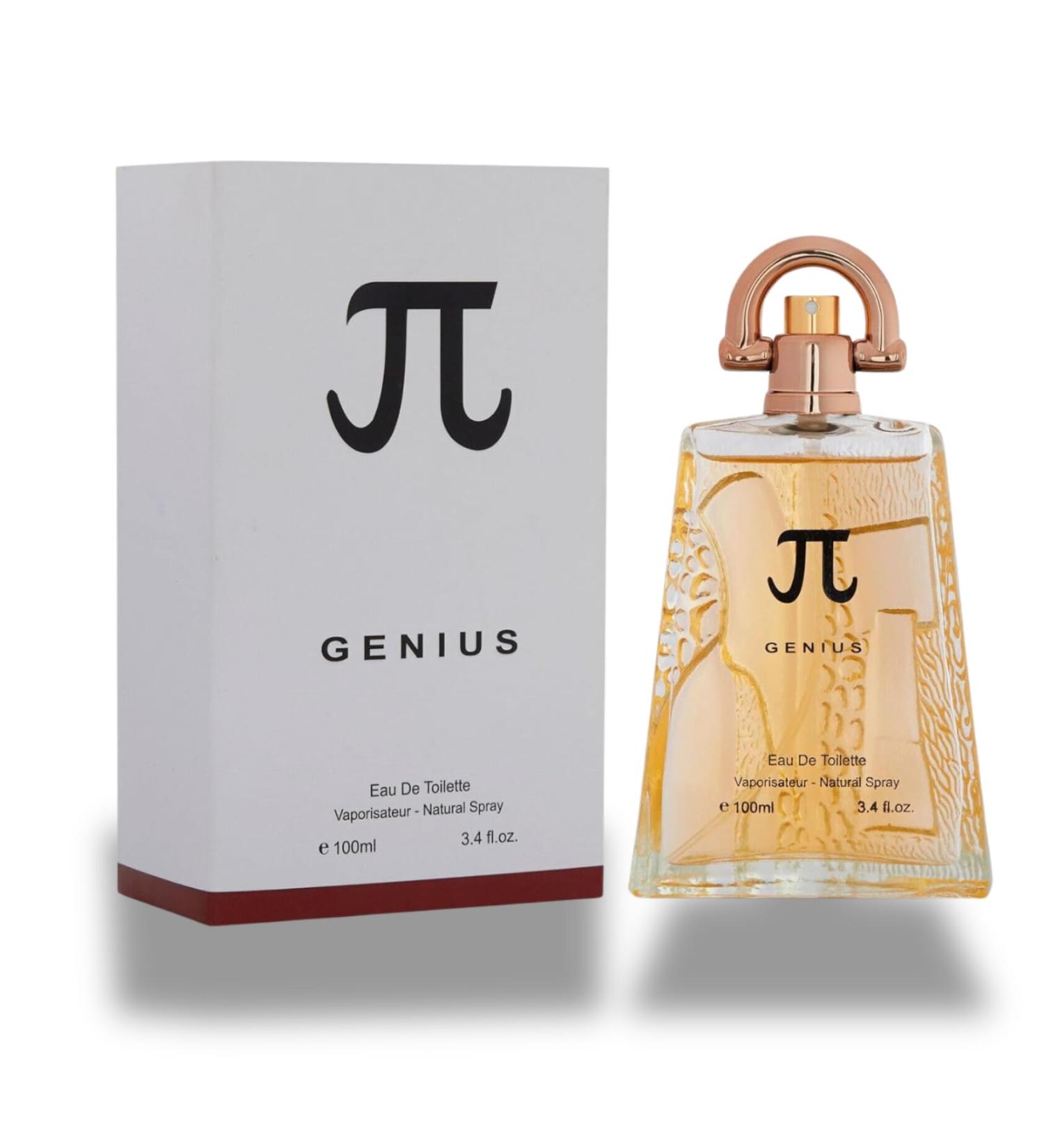 PI GENIUS POUR HOMME EAU DE TOILETTE 3.4 Oz. Amber Woody fragrance for Men's. - Buy Online on GoSupps.com
