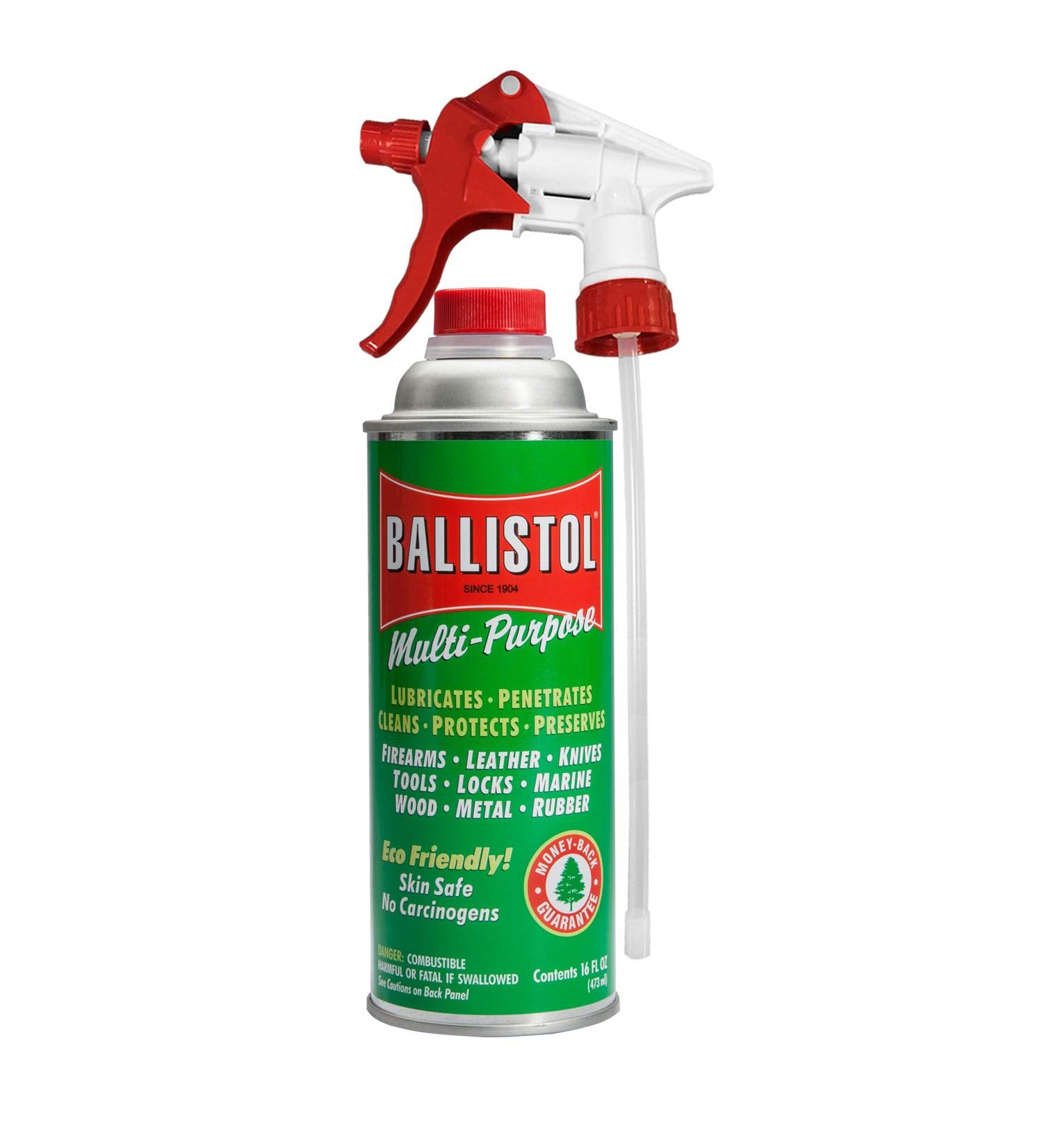 Ballistol Multi-Purpose 16 oz Can with Sprayer - Lubricant, Cleaner, Protectant - Buy Online on GoSupps.com