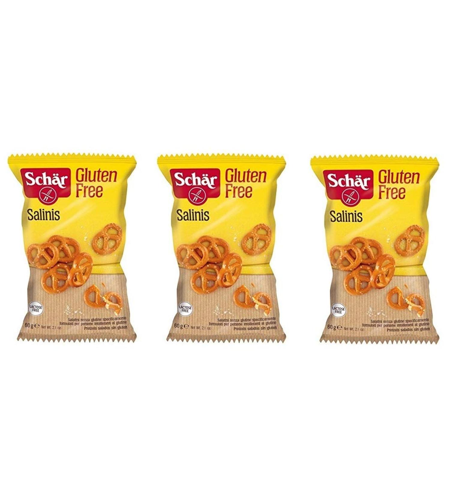 Sch r Sch r Gluten Free Salinis Gluten Free Saline Crackers 60g (Pack of 3)