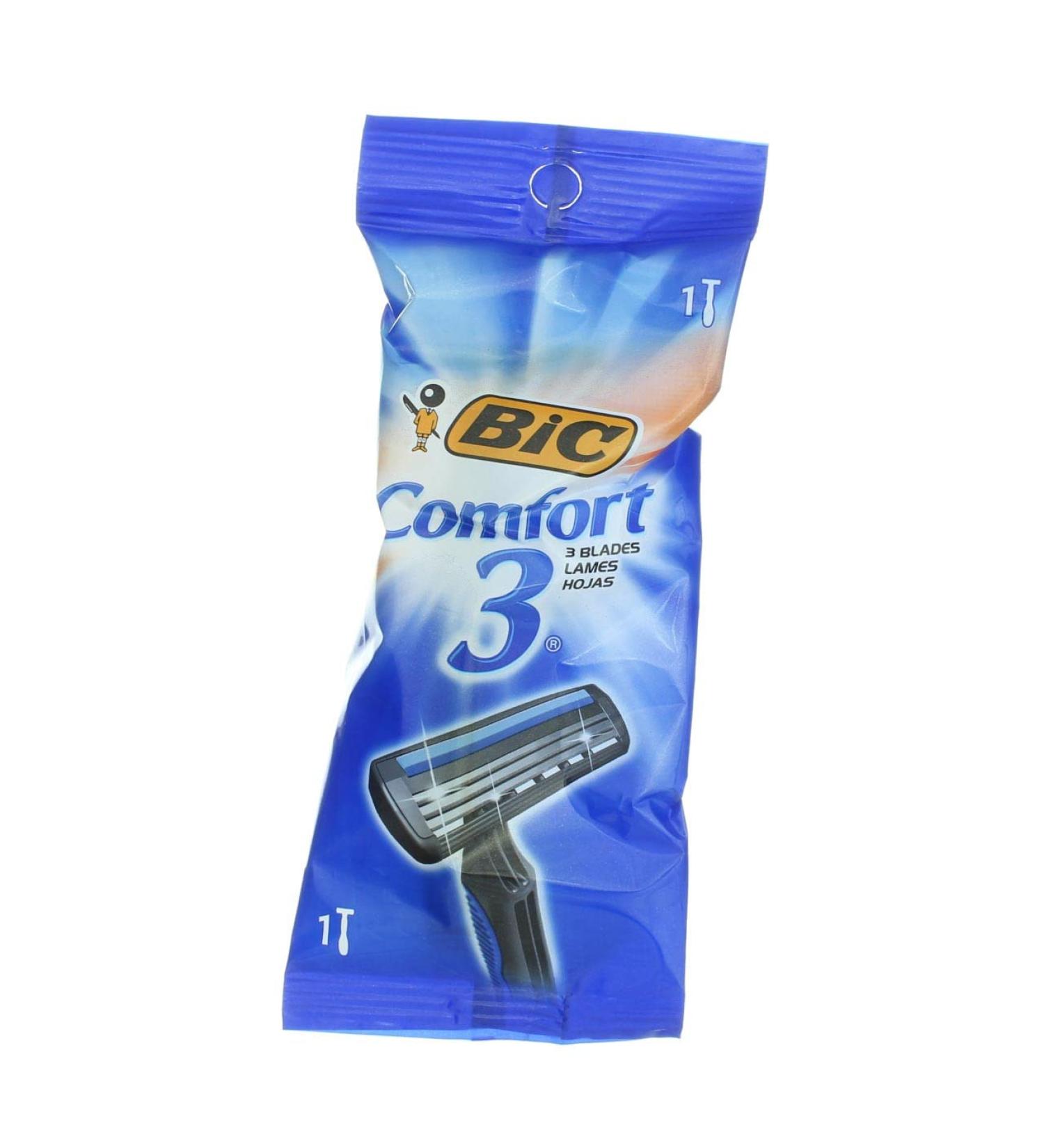Bic Comfort 3 Razor for Men - Sensitive Skin | 1 Ct - International Shipping Available - Buy Online on GoSupps.com