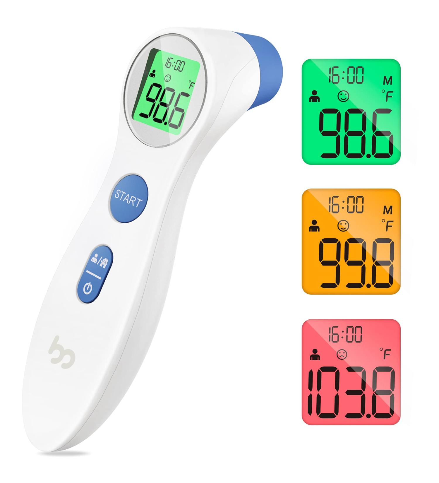Femometer Touchless Forehead Thermometer for Adults - Accurate  Fast & Non-Contact - Buy Online on GoSupps.com