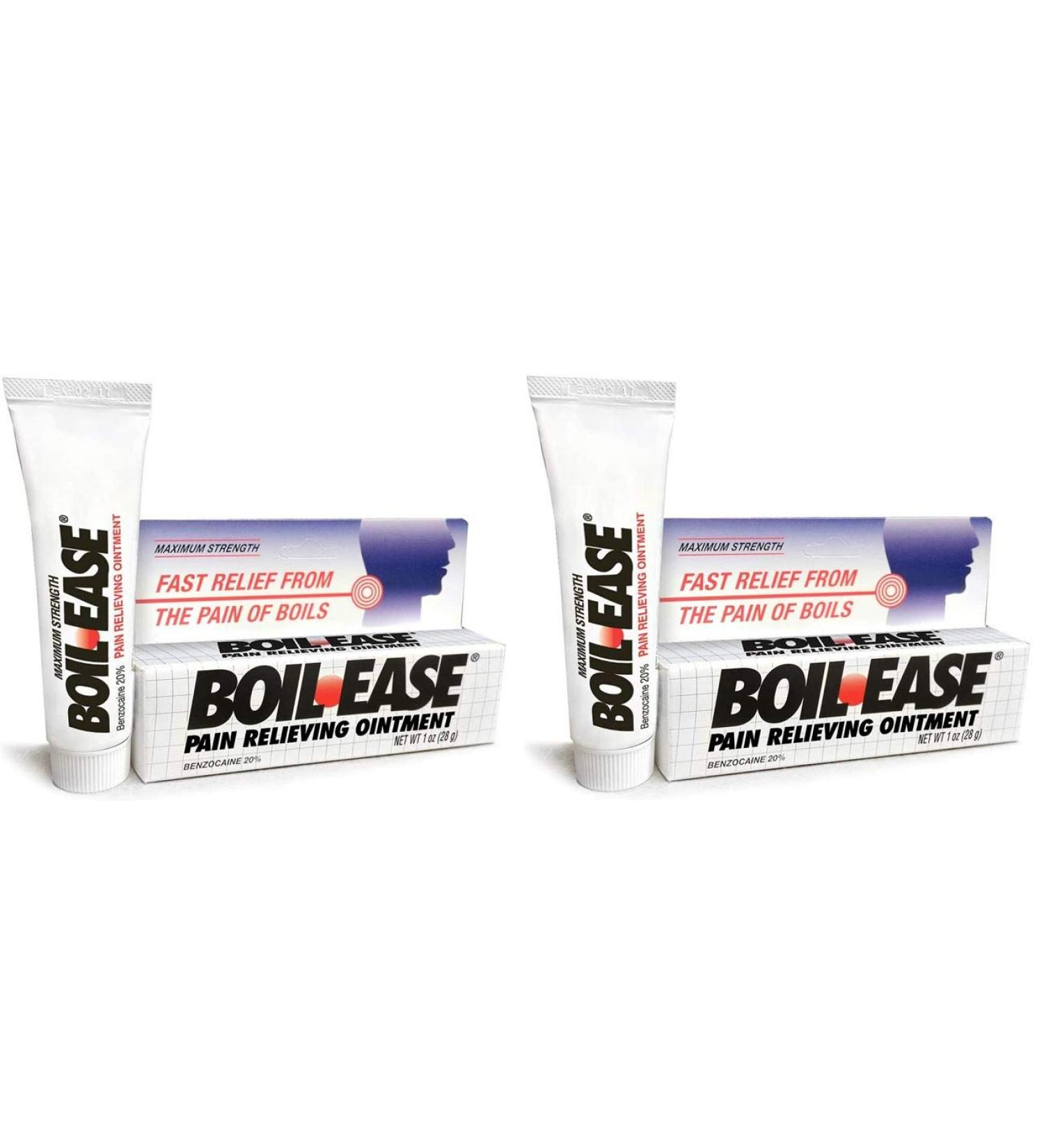 Boil Ease Pain Relieving Ointment 2 Pack