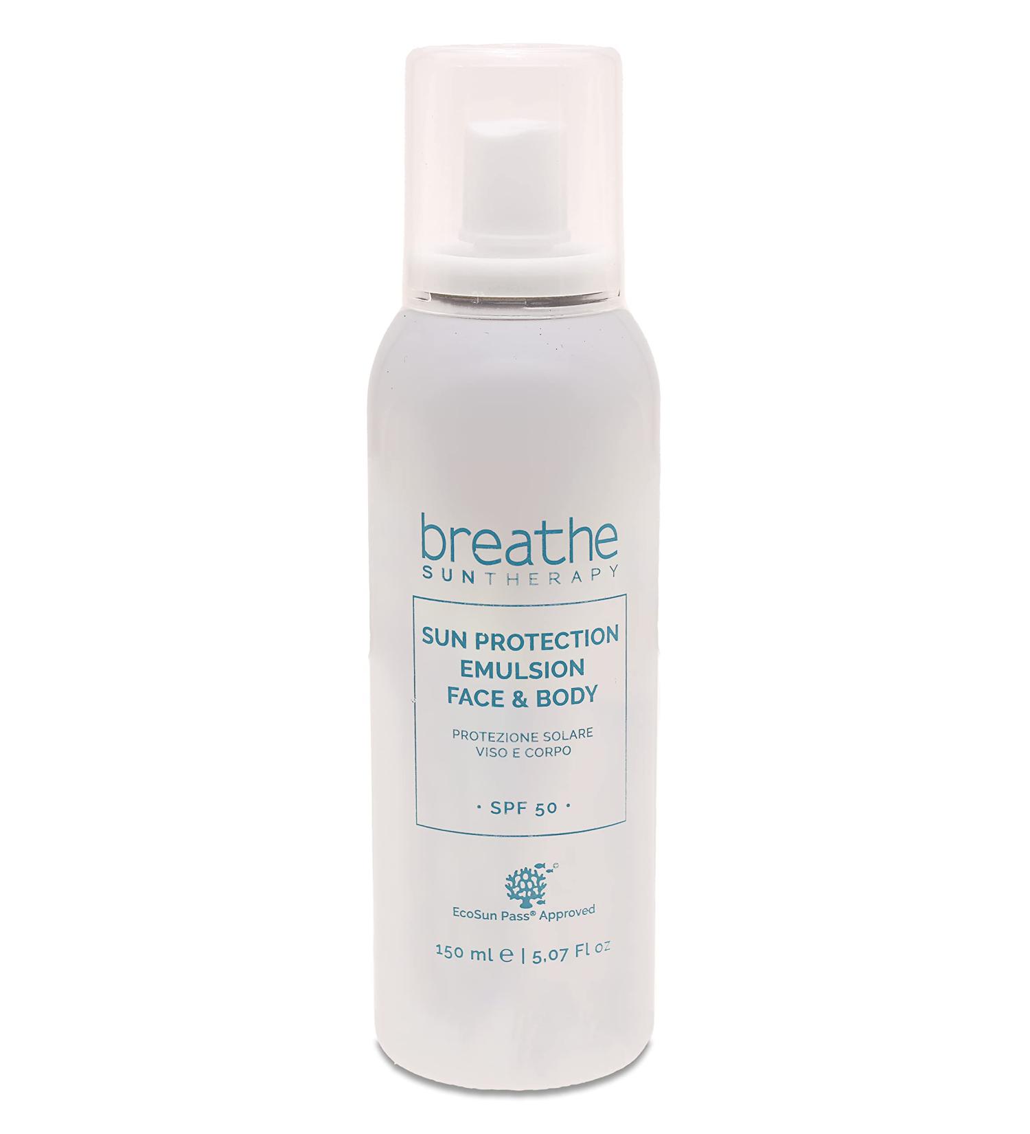 Naturalmente Sunscreen for face and body SPF 50 Breathe Naturally 150 ml