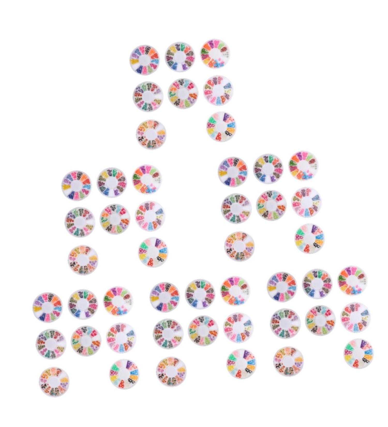Healeved 48 Boxes Soft Pottery Nail Accessories Charms Clay Diy Patch Nail Decoration Fruit Slices for Nail Art Diy Craft Flatback Nail Embellishments Cartoon Nail Flakes Polymer Clay 3d - Buy Online on GoSupps.com