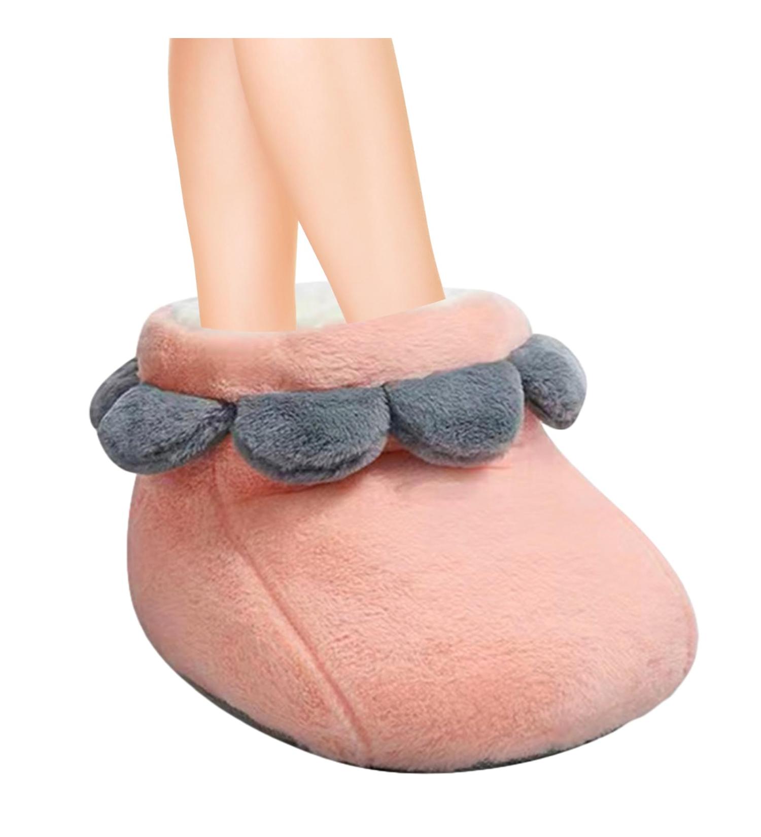 FECFUCY Heated Foot Warmers - Removable Heating Pillows | Women's Winter Accessories | Three-Speed Timer & Temperature Control for Work Travel & Relaxation - Buy Online on GoSupps.com