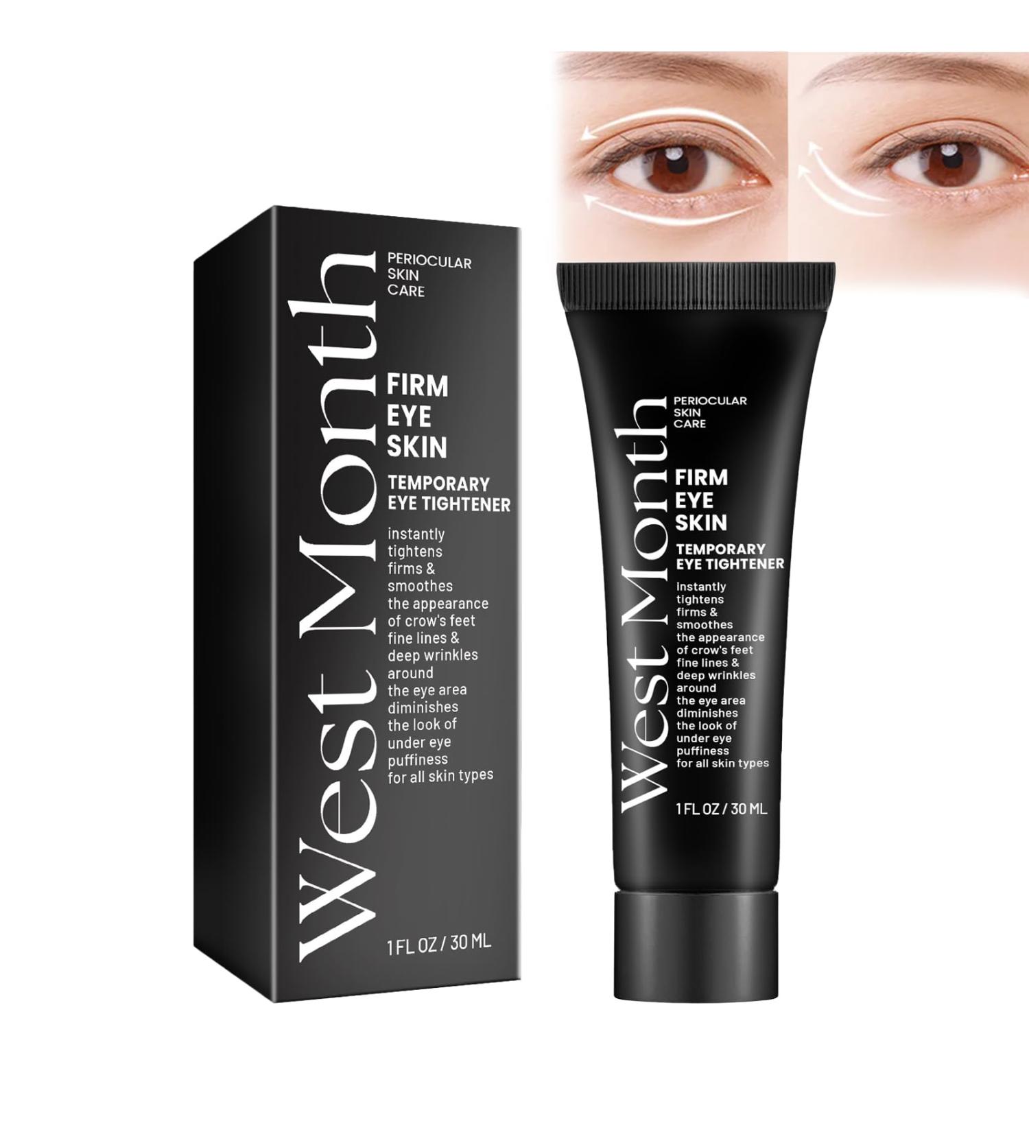 Hengxuan West Month Instant Firm Eye Cream firming eye skin West Month fast firming eye cream instantly reduces bags dark circles bags and fine lines 1 piece - Buy Online on GoSupps.com