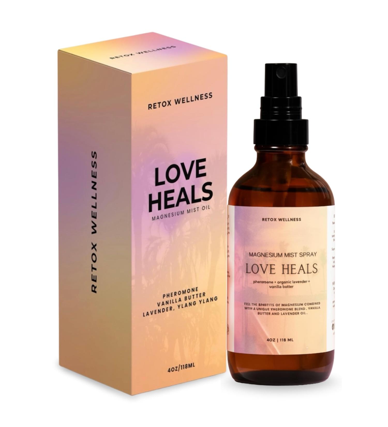 Retox Wellness Magnesium Mist Spray | Magnesium Spray for Sleep & Relaxation | For Foot Freshness Muscle Tension Relief | Calming Essential Oils & Pheromones for Confidence & Balance 4oz - Buy Online on GoSupps.com