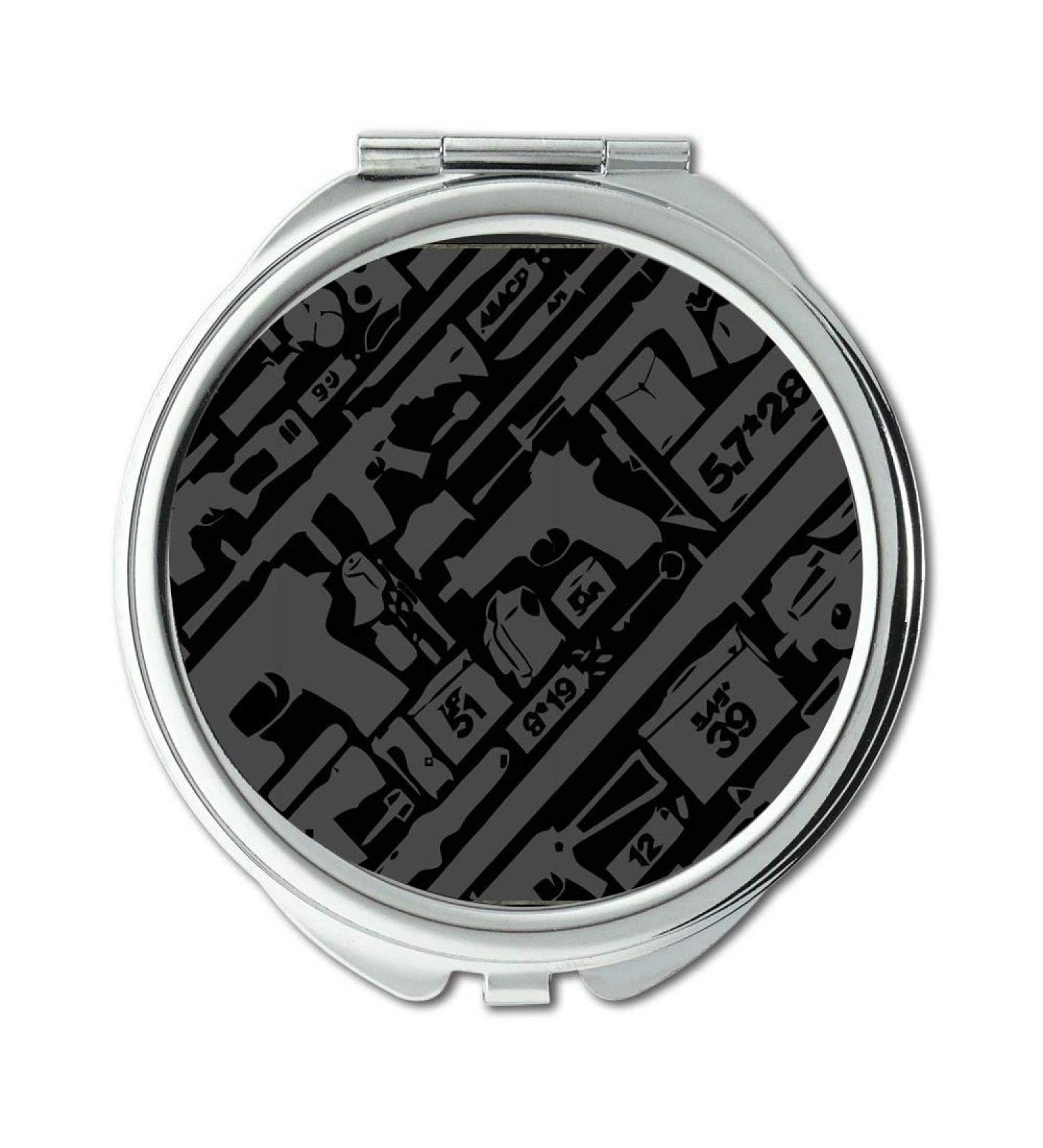 YENDOSTEEN Mirror Compact Mirror gunblood cheats Round Mirror best gun s pocket mirror portable mirror - Buy Online on GoSupps.com
