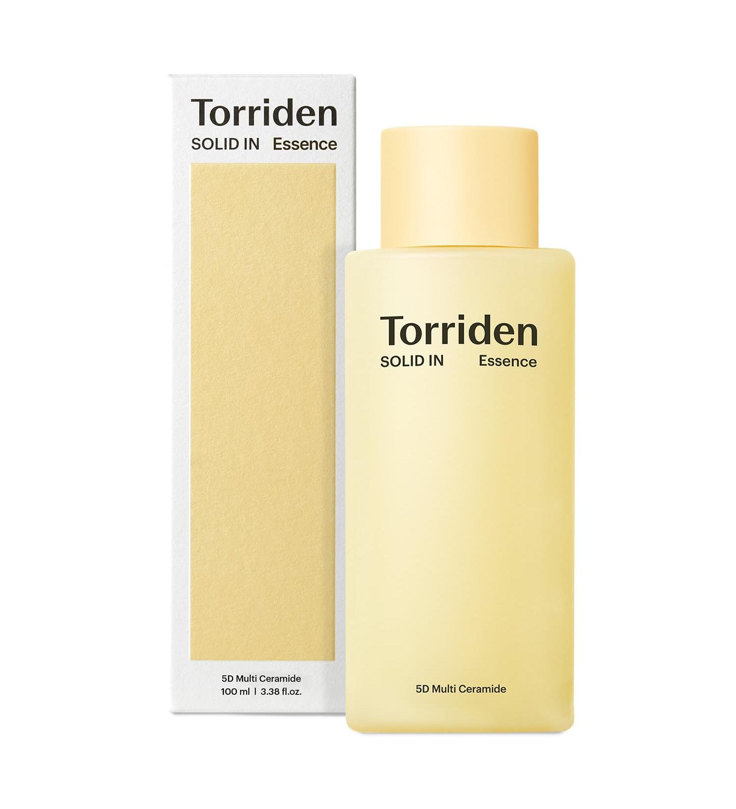 Torriden SOLID-IN Ceramide Essence 100ml - Deeply Hydrating Facial Serum with 5 Ceramides & Panthenol for Dry Sensitive Skin | International Shipping Available - Buy Online on GoSupps.com