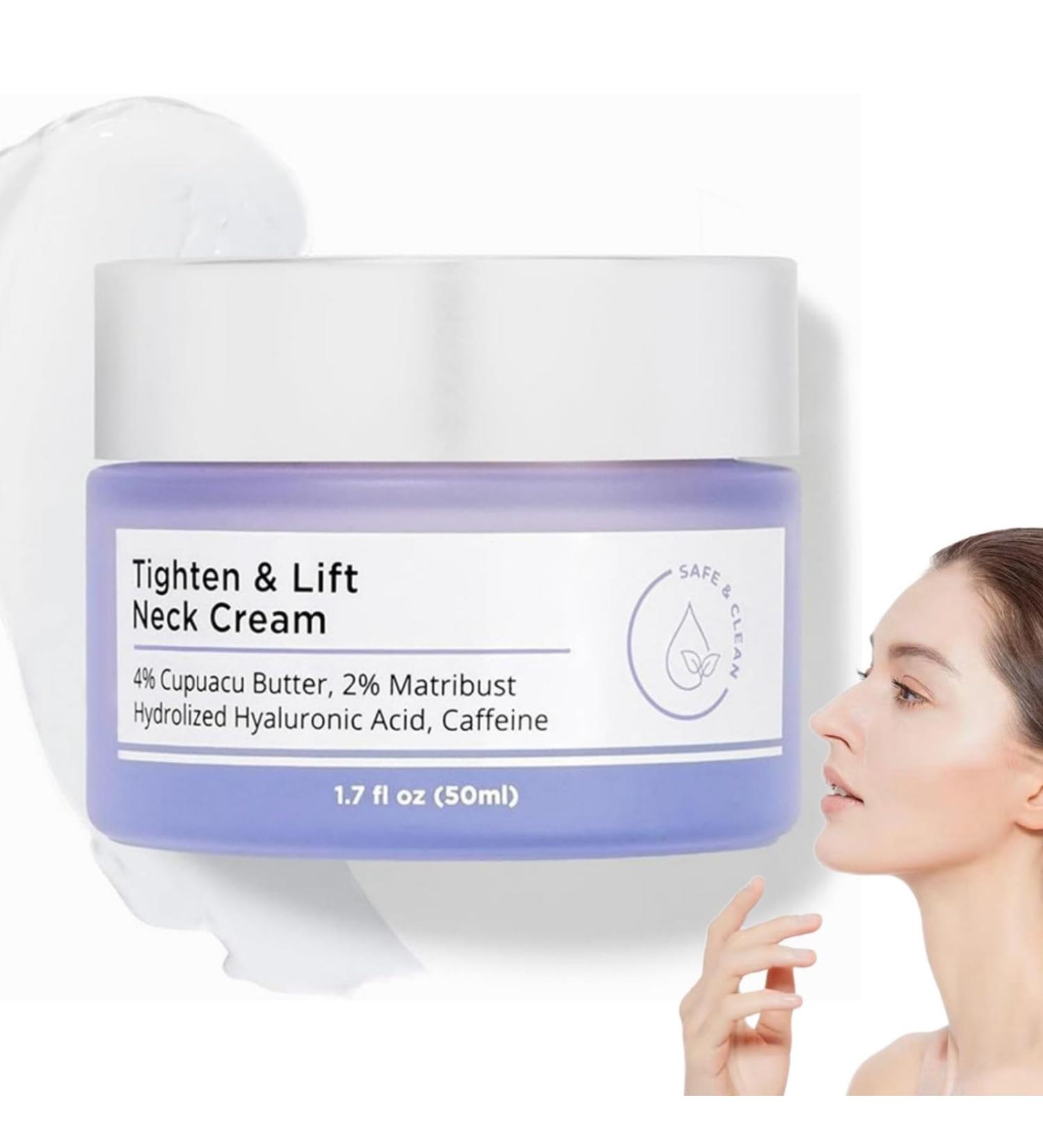 Neck Firming Cream Neck Tightening Cream Tighten&Lift Firming Neck Cream Anti Wrinkle Cream Anti-Aging Neck Cream Neck Skin Tightening for Tightening and Wrinkles for An Even Skin Tone - Buy Online on GoSupps.com