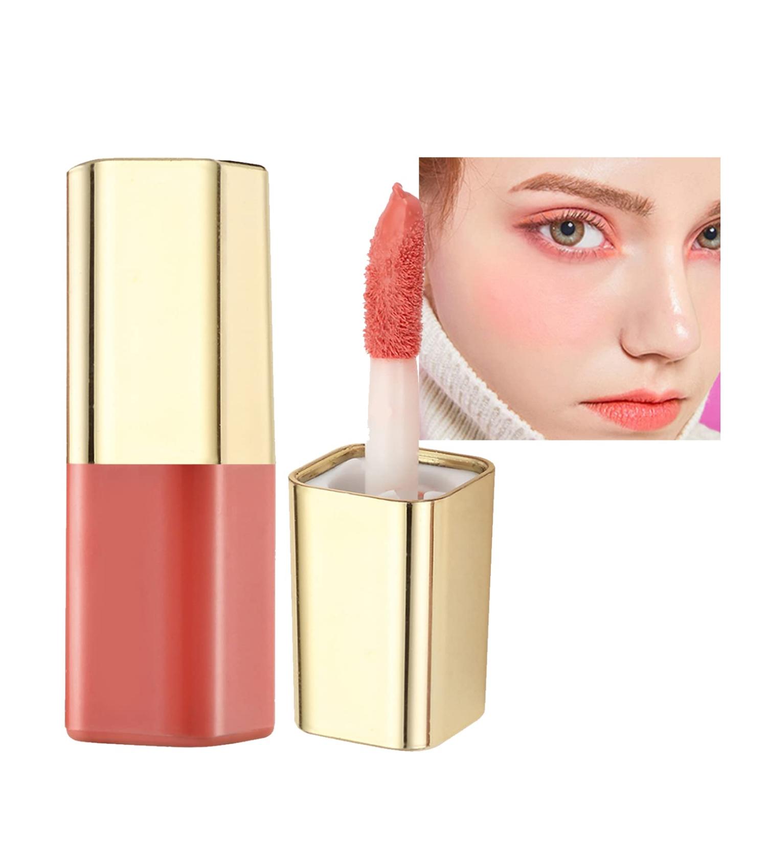 Nude Matte Liquid Blush Mini - Waterproof & Long-Lasting | Light, Breathable Formula | Multi-Use Cheek & Lip Tint Wand | Portable Cream Blusher - Buy Online on GoSupps.com