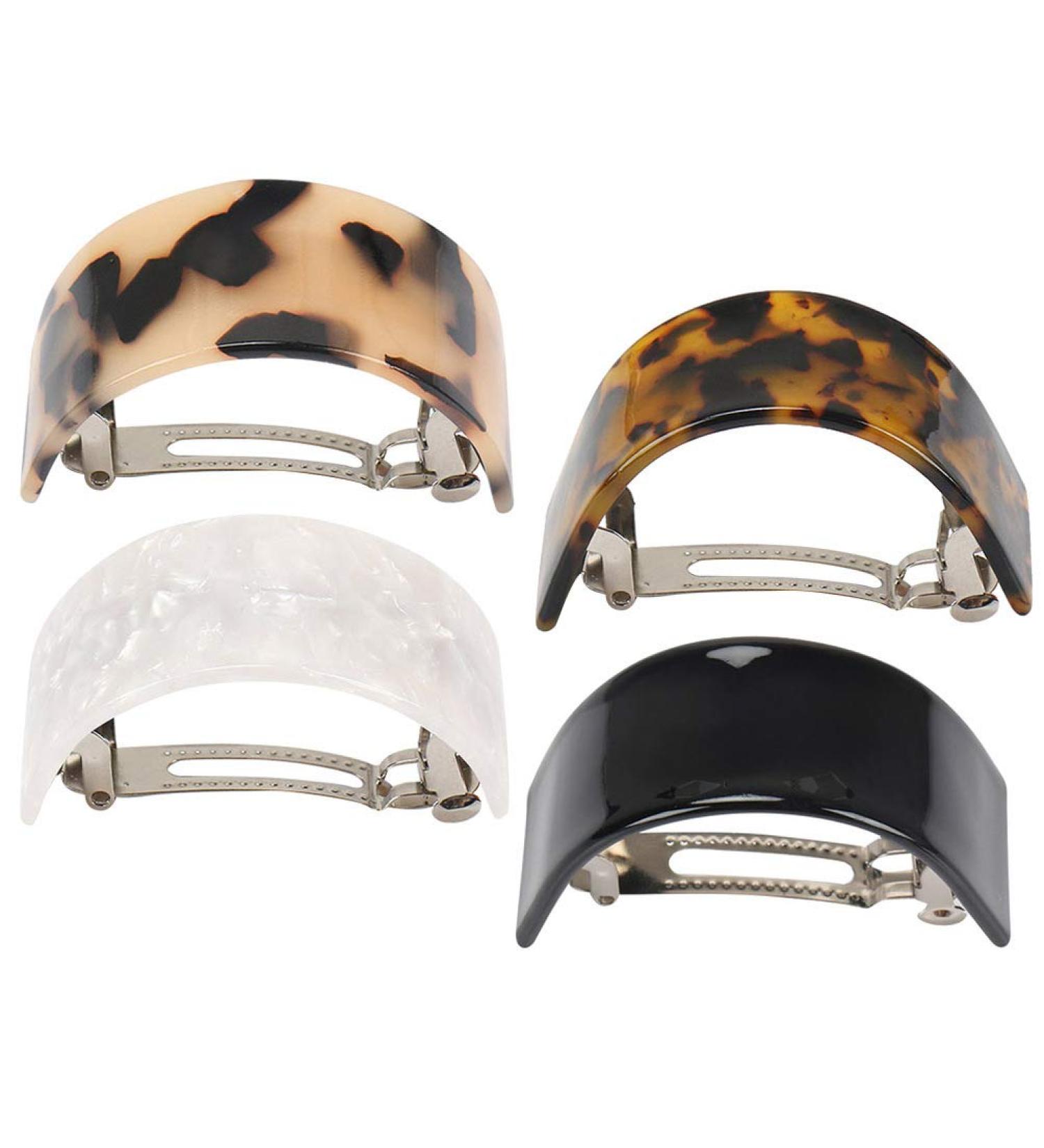 Frcolor Hair Clips - Spring Ponytail Half Round Hairpins for Women & Girls - Perfect Hair Accessories for Stylish Decorations | International Shipping Available - Buy Online on GoSupps.com