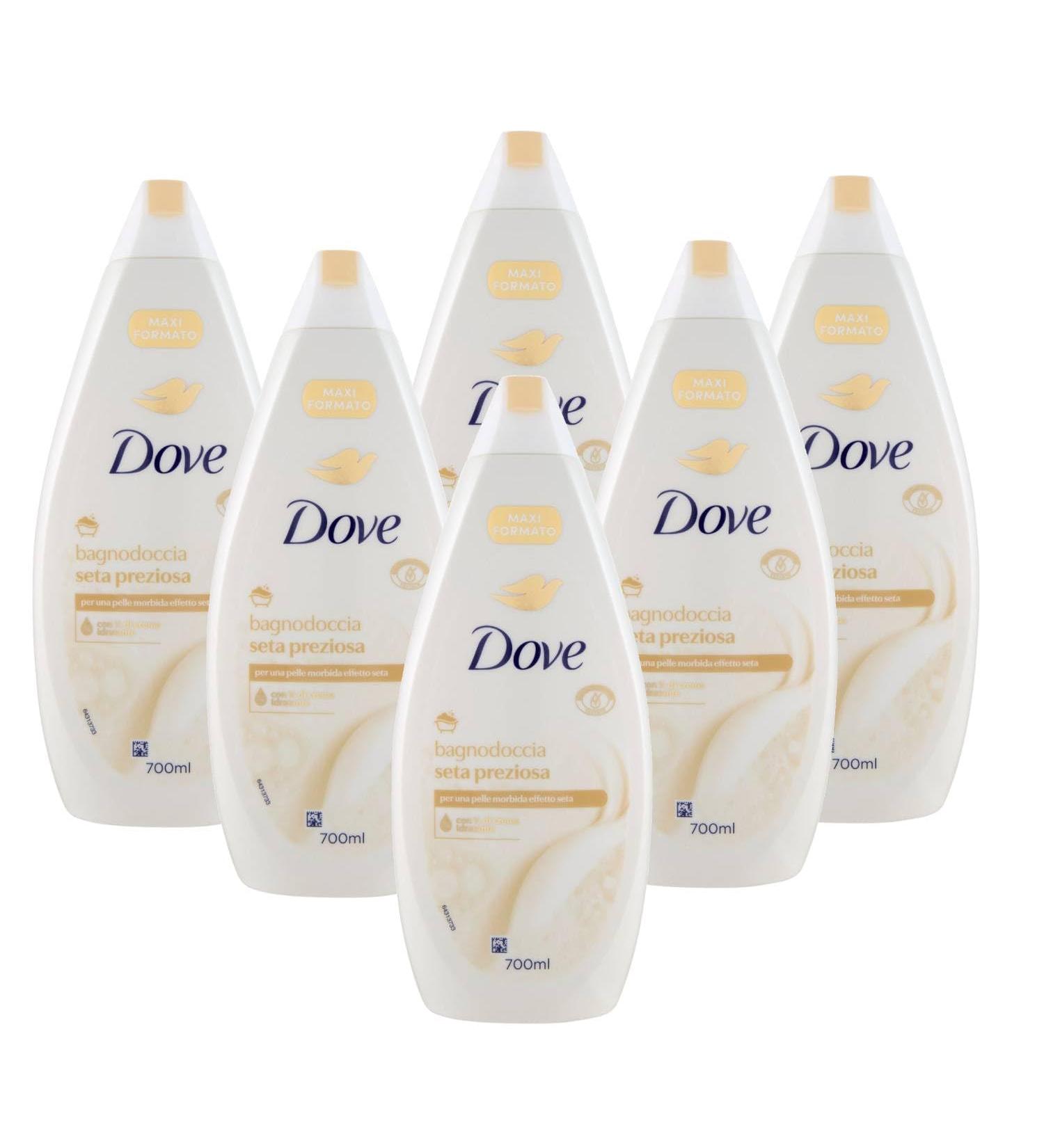 Where 6x Dove Beauty Bath Silk Preziosa 700ml - Buy Online on GoSupps.com
