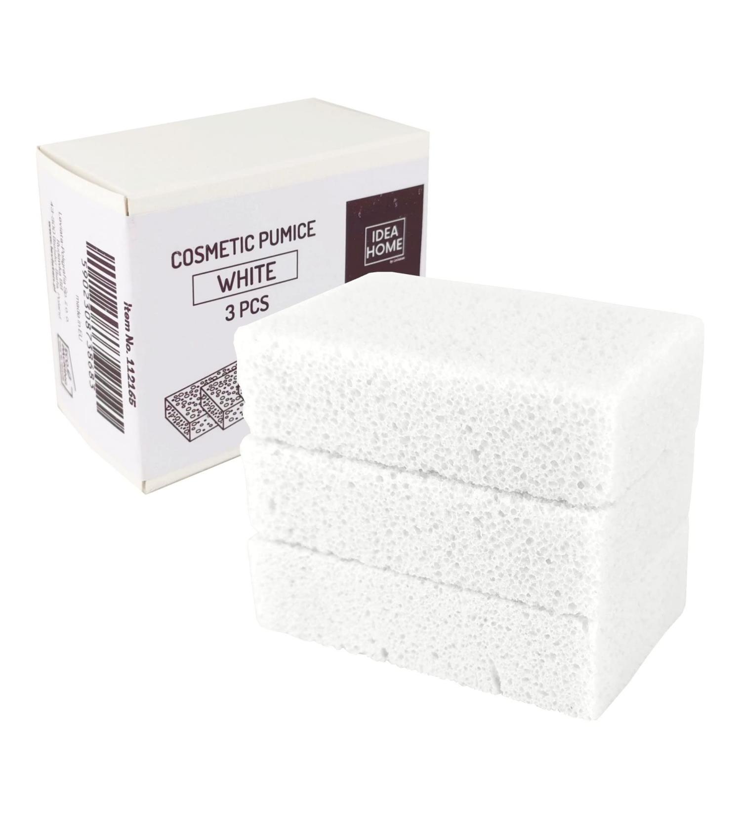 LEVIATAN Pack of 3 High-Quality Quartz Pumice Stones for Foot Care | Compact 8x5x2cm | Perfect for Smooth Feet | International Shipping - Buy Online on GoSupps.com