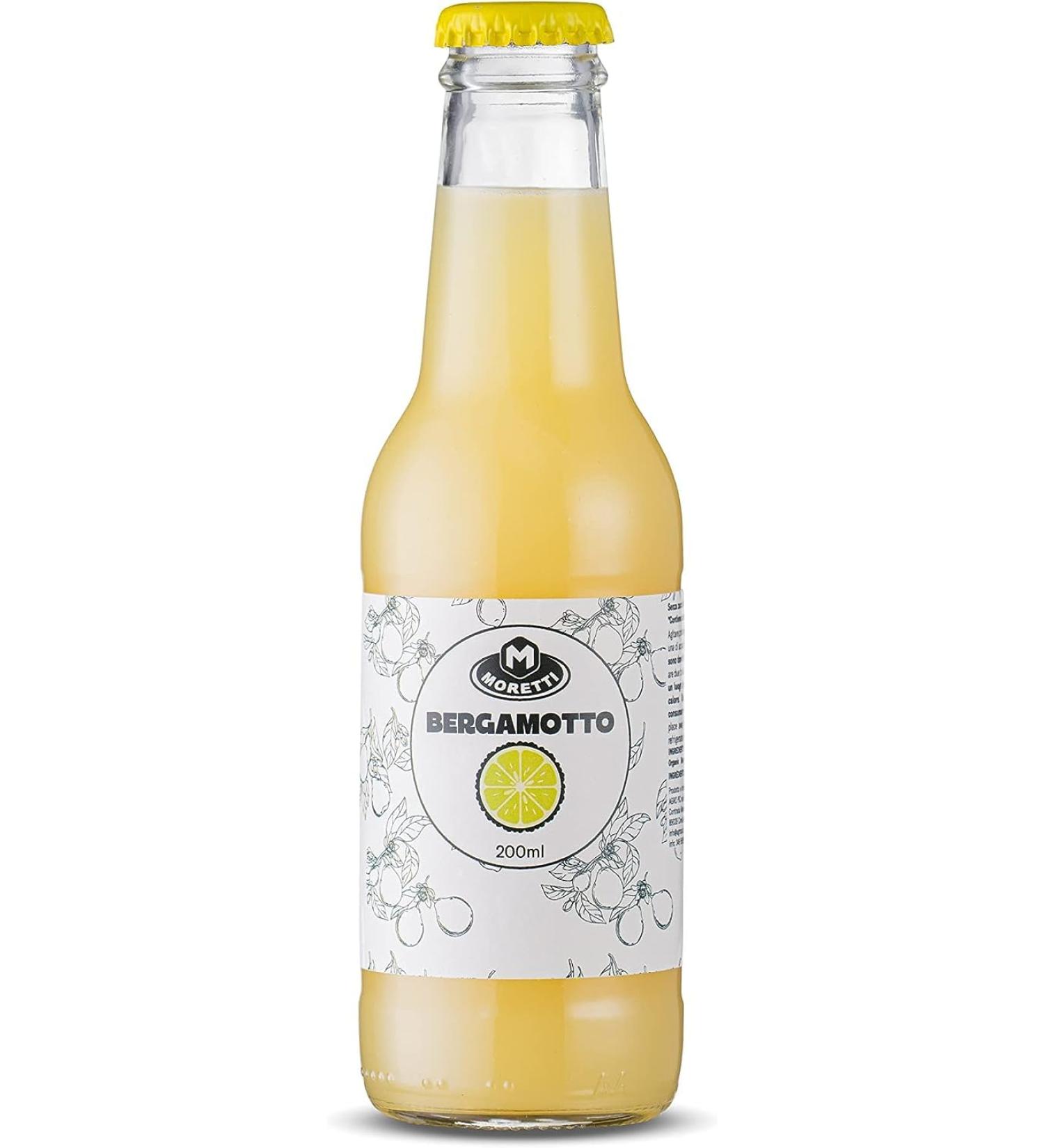 Moretti Pure Calabrian Bergamot Juice 100% | Sugar Free | Preservative Free | The Natural Remedy for Healthy Digestion | Balanced Cholesterol | 3 Bottles of 200 ml each - Buy Online on GoSupps.com