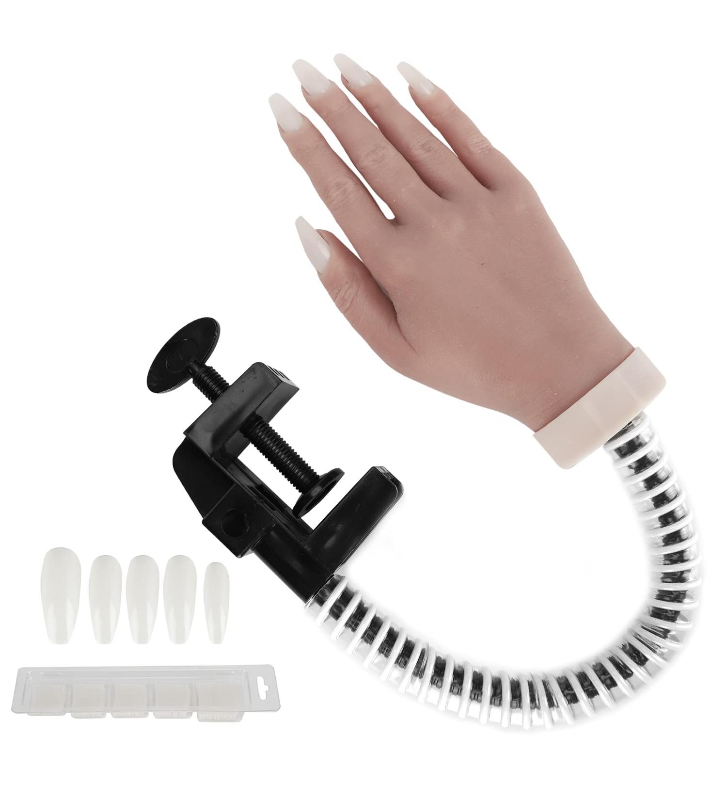 High Simulation Nail Practice Hands - Stable Nail Art Practice Stands for Salons | International Shipping - Buy Online on GoSupps.com