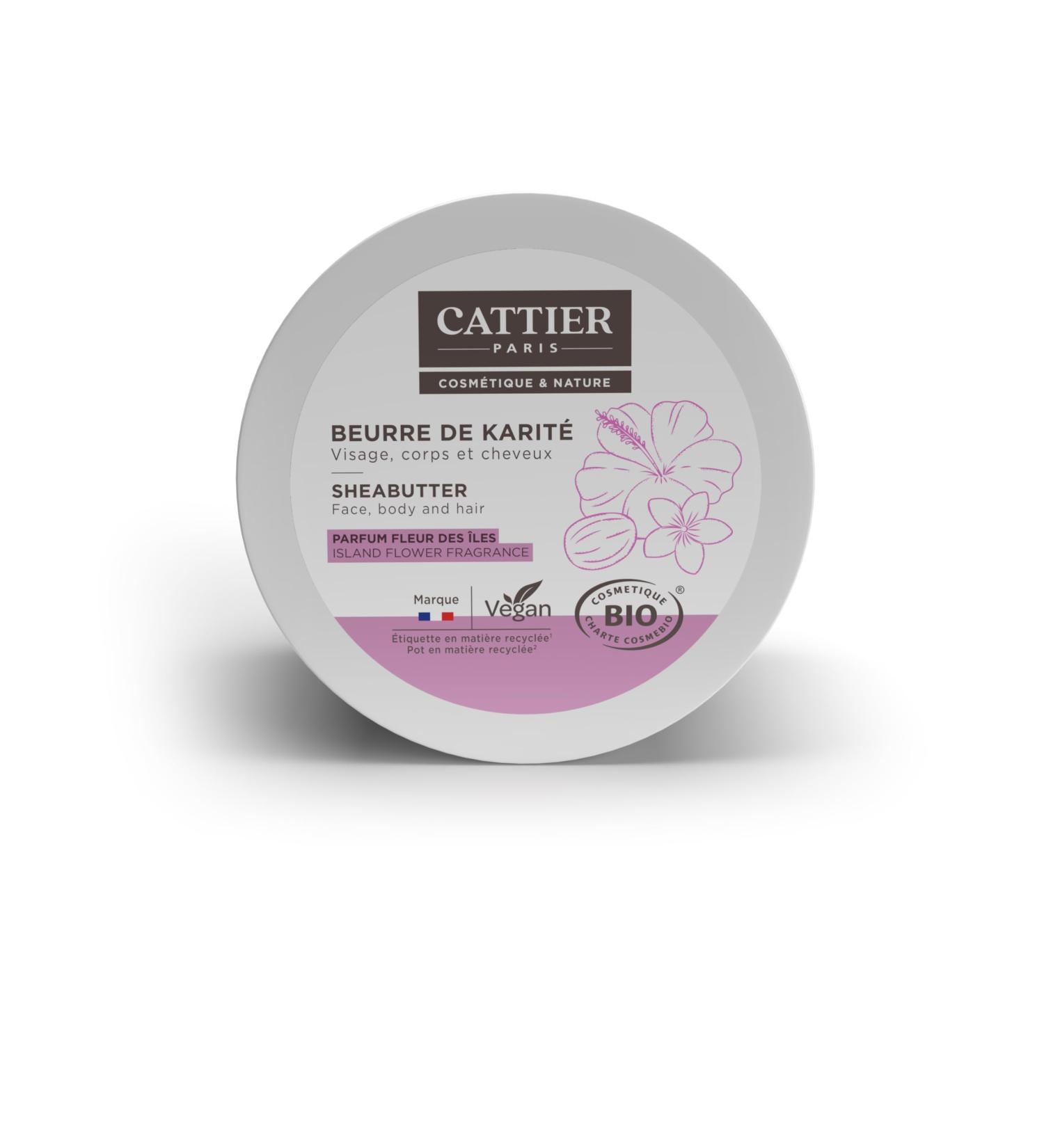 Cattier Beurre de Karit Parfum Fleur des les 100g 1 unit (Lot de 1)