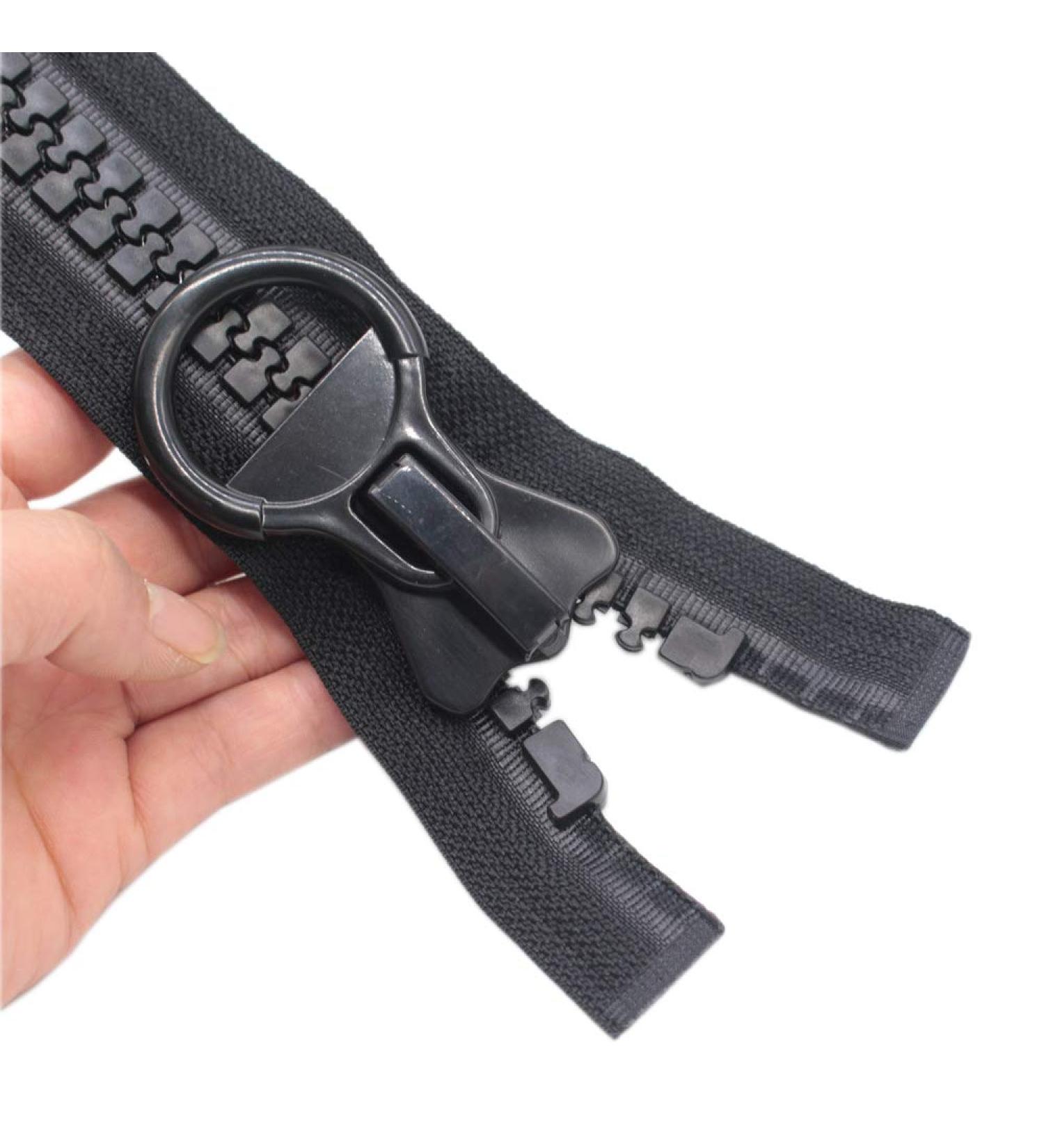 YaHoGa 80cm 20 Super Large Separating Plastic Zippers for Tents Coats - Heavy Duty Resin Vislon Zippers (Black 31) - Buy Online on GoSupps.com