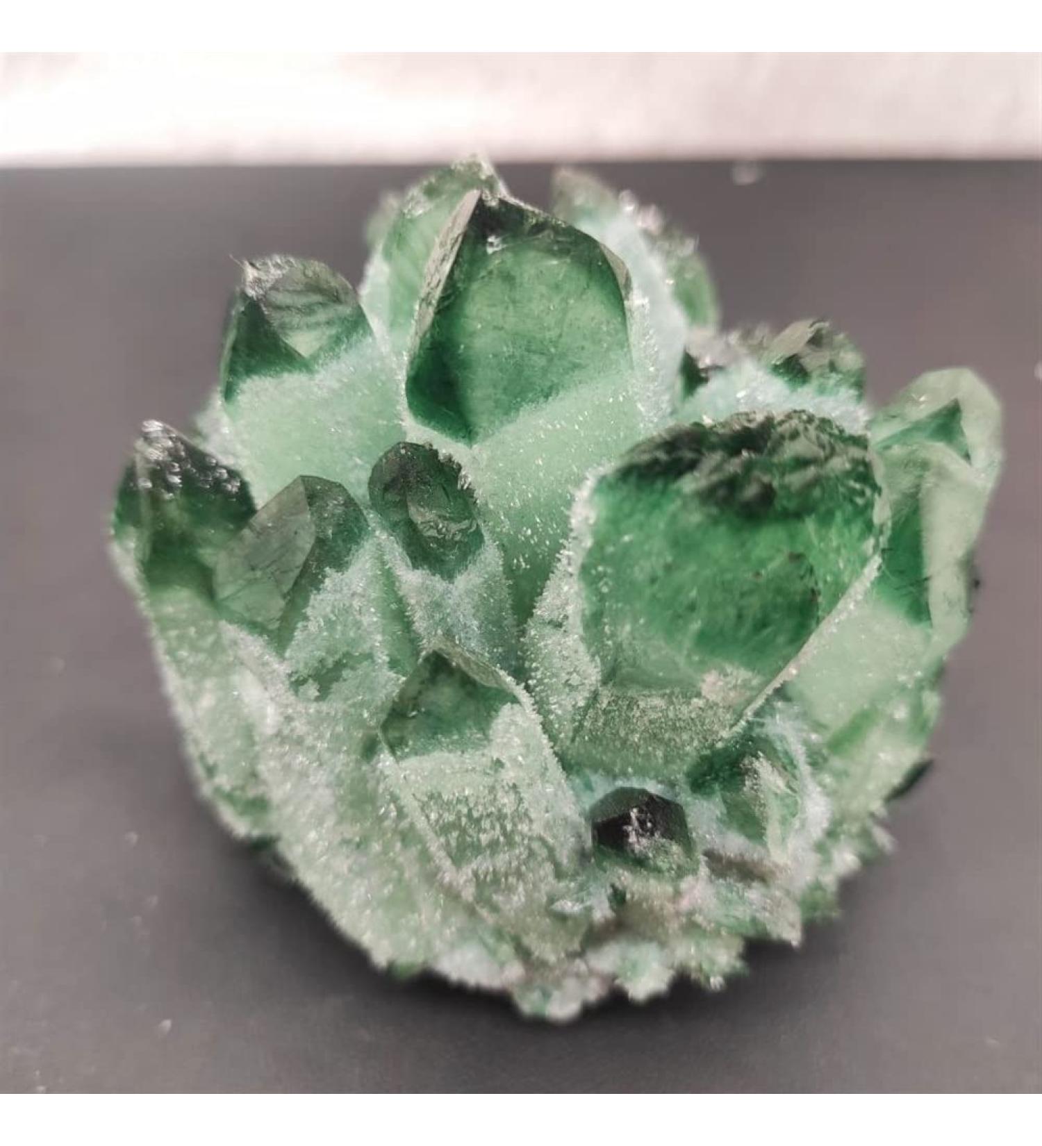 Natural Crystal Rough Natural Crystals and Stones 1pcs300-900g Newly Natural Green Ghost Quartz Crystal Cluster Crystals raw Gemstone Specimen for Home&Office Decoration for Decoration QINTINYIN (Siz 800-900g - Buy Online on GoSupps.com