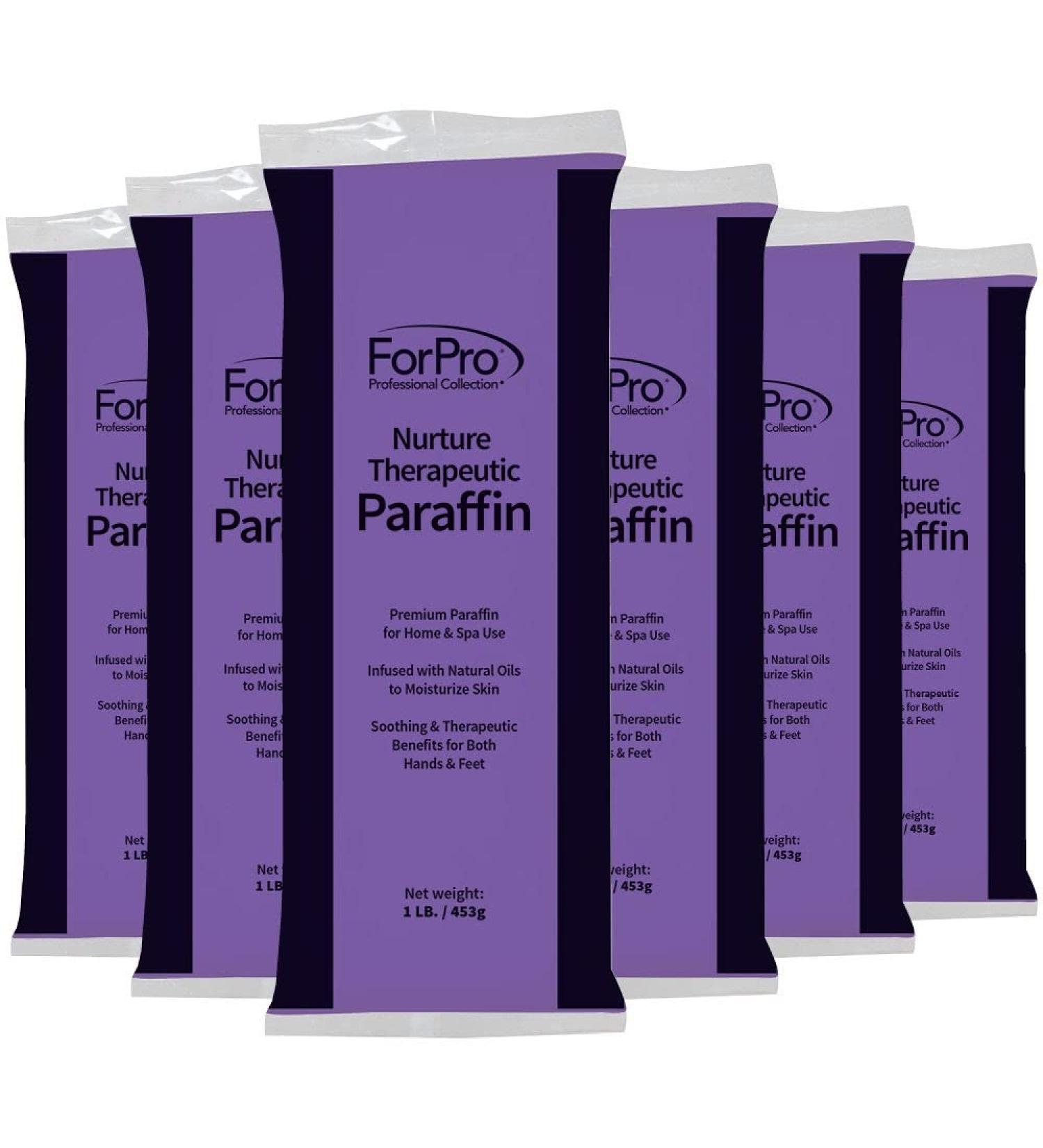 ForPro Lavender Fields Paraffin Wax Refill - 6 Lbs (Six 1-Pound Blocks) | Non-Greasy & Moisturizing for Soft Skin - Buy Online on GoSupps.com