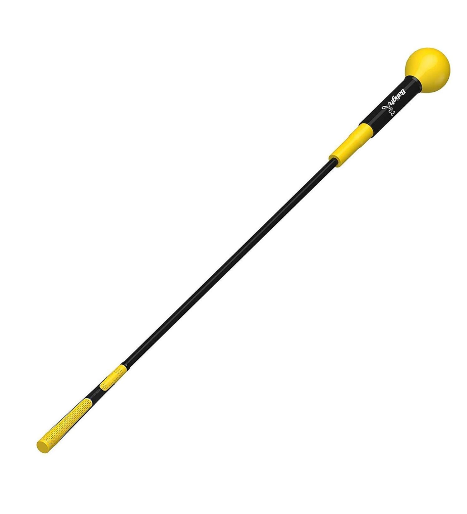 Greatlizard Golf Swing Training Aid - 48 Yellow Golf Trainer for Strength, Flexibility, and Tempo Training - Golf Accessories for Men and Women - Buy Online on GoSupps.com