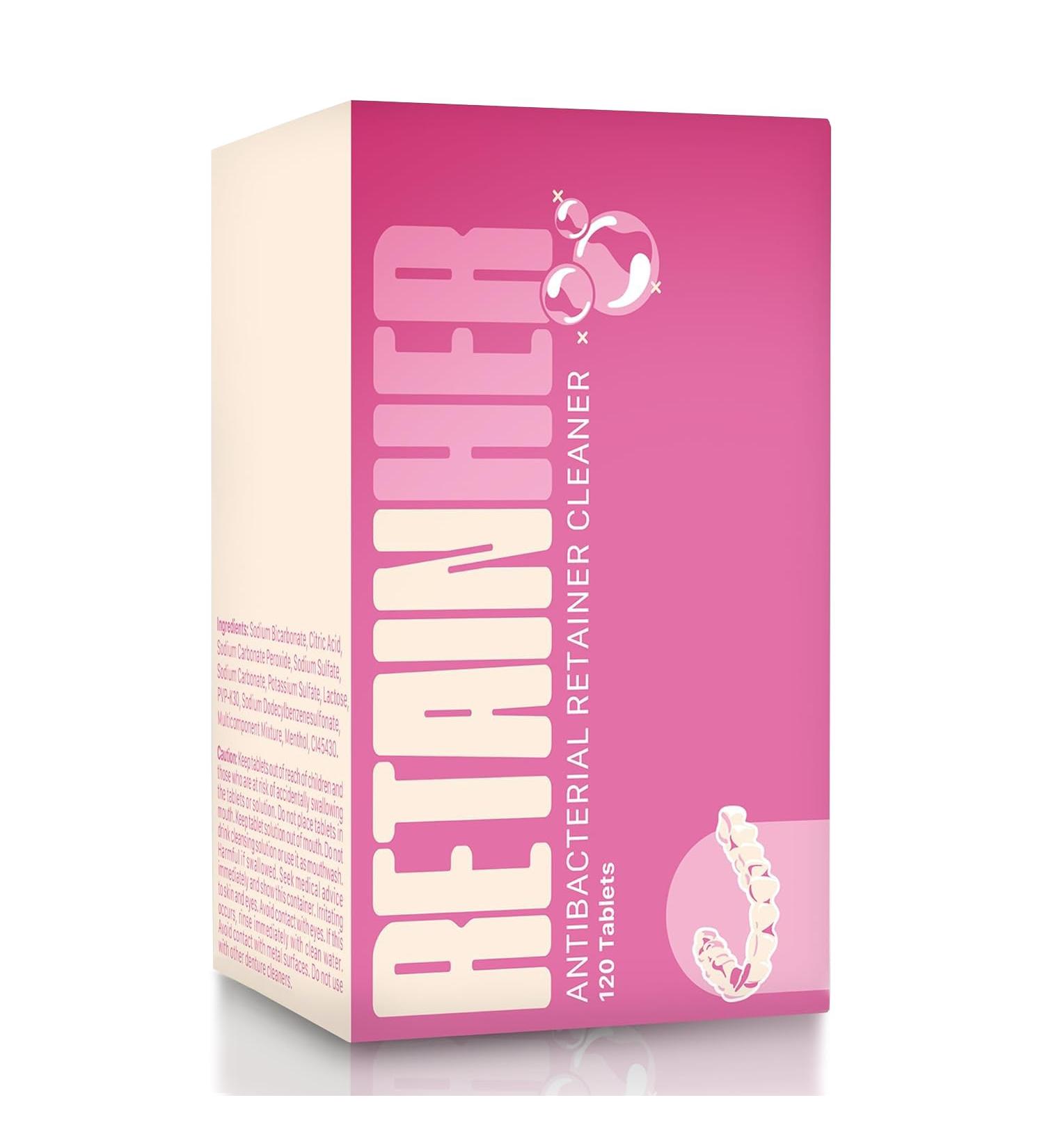 Dental Pod Retainer Cleaner | Ultimate Cleaning Solution for Retainers Mouth Guards Invisalign & Dentures with Tablets - Buy Online on GoSupps.com