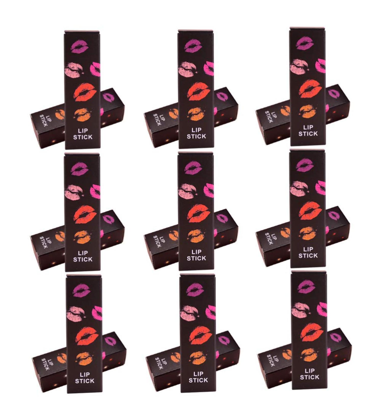 Buy Minkissy 50pcs Paper Lipstick Tubes - Empty Lip Gloss Boxes & DIY Lipstick Holders in Assorted Colors - Buy Online on GoSupps.com