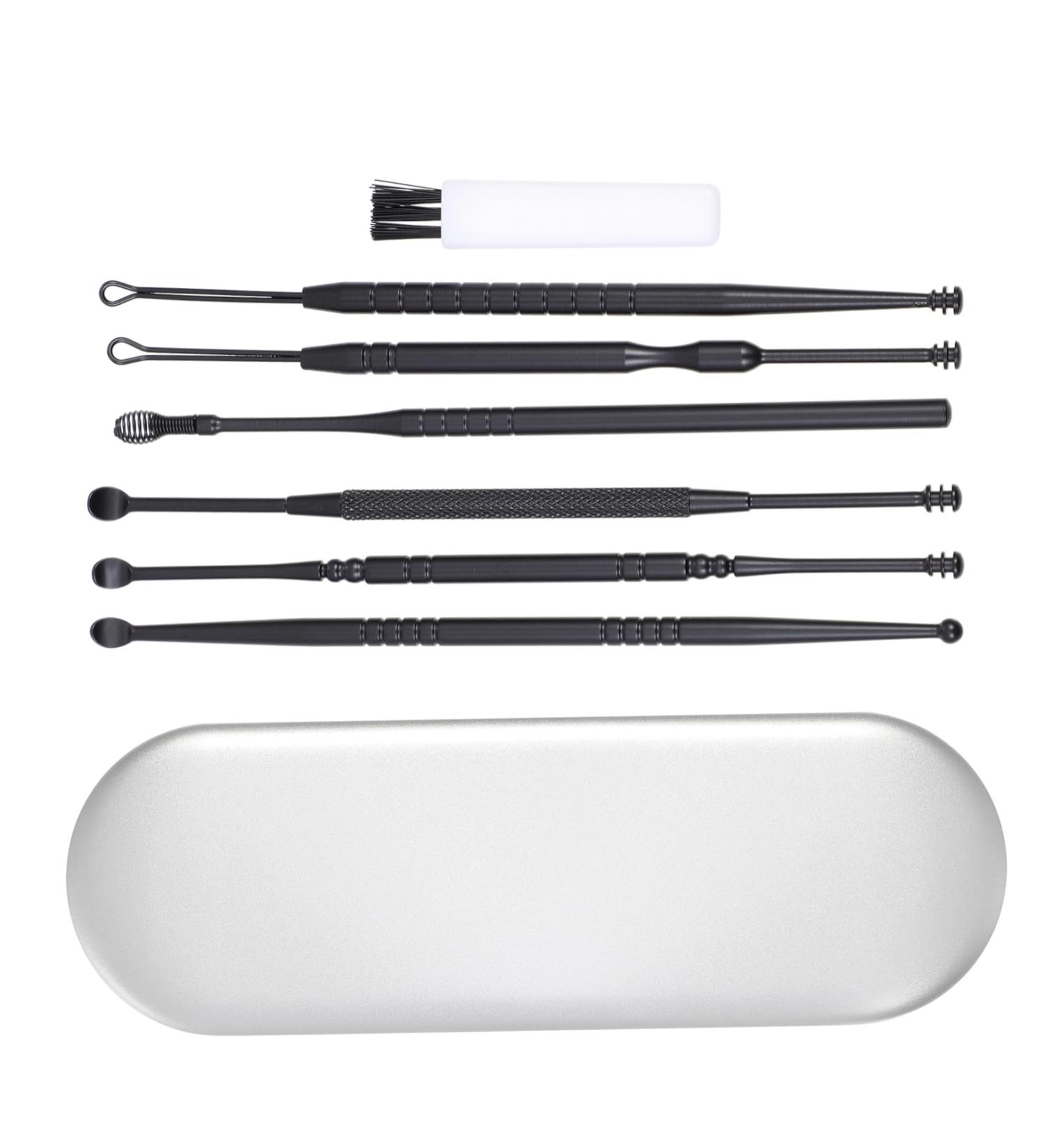 SKISUNO 1set Alternative Earwax Removal Scoops Professional Ear Cleaning Kit Smooth Tips for Home Use - Buy Online on GoSupps.com