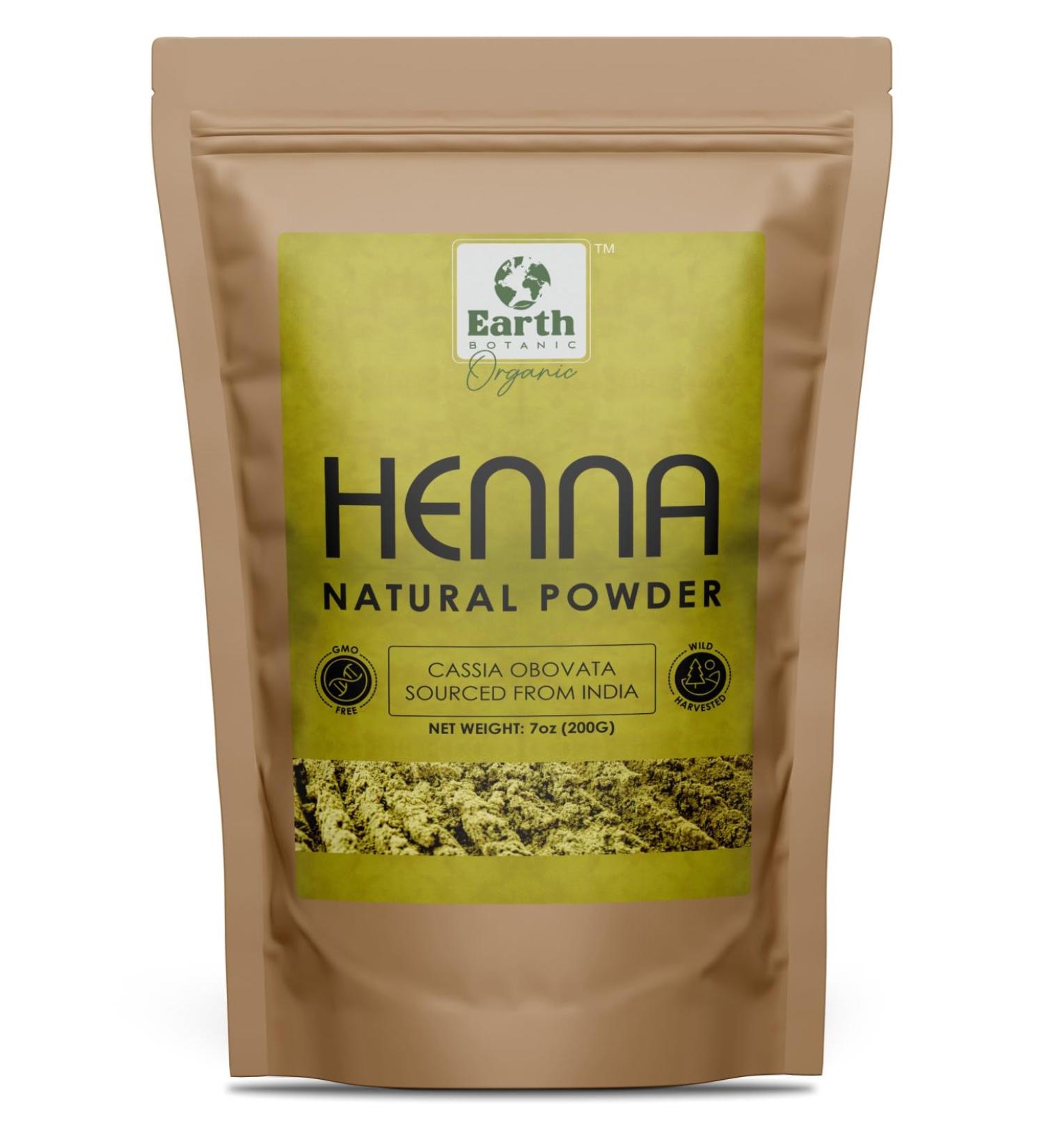100% Pure Red Henna Powder for Hair Dye - 7oz (200g) | Premium Natural Hair Color - Buy Online on GoSupps.com