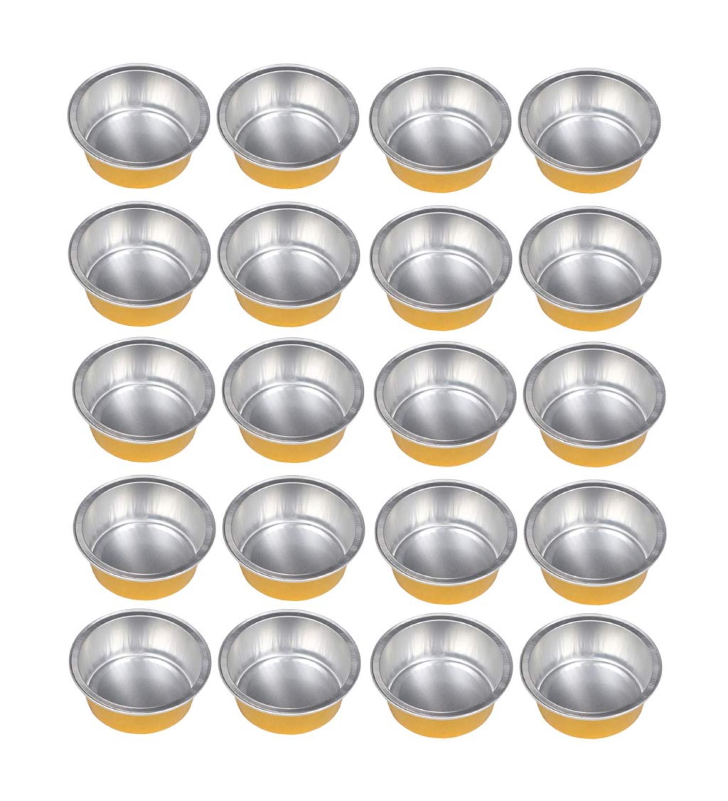 20 Mini Wax Melting Bowls - 2x2cm Wax Bean Beads Pot for Easy Melting | International Shipping Available - Buy Online on GoSupps.com