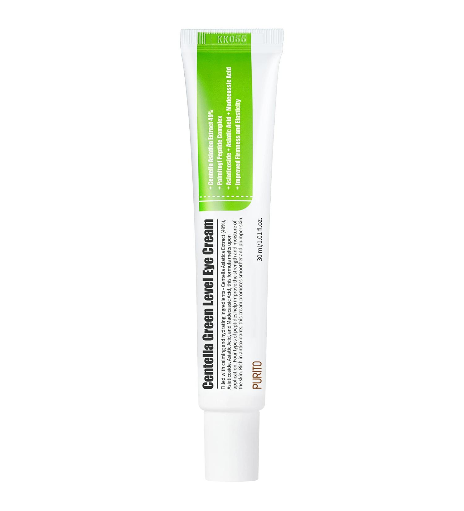 Purito Centella Green Level Eye Cream | Soothing & Hydrating | 1 fl oz (30 ml) - Buy Online on GoSupps.com