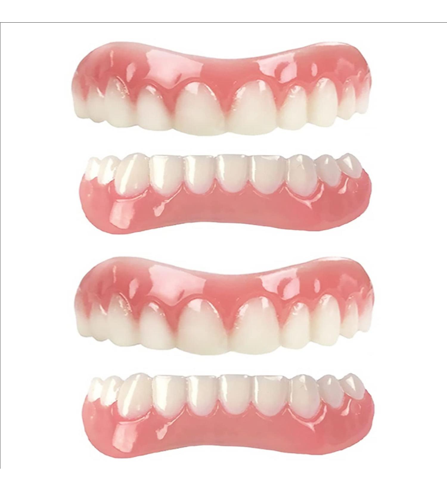 Batlam Formable False Teeth - Perfect Tooth Stickers for Confident Smiles | 2 Pairs | Silica Gel Protection - Buy Online on GoSupps.com