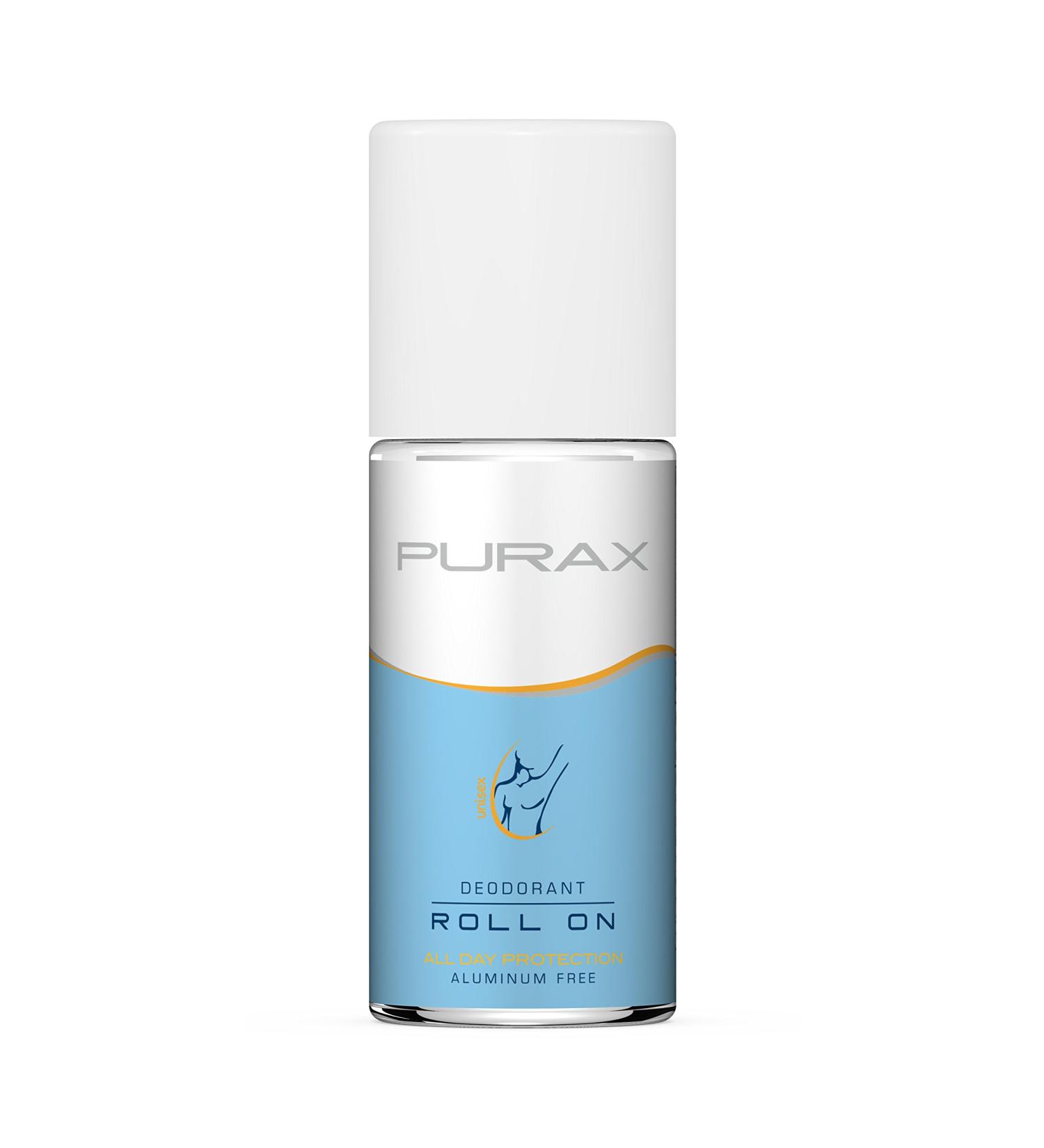 PURAX Aluminum-Free Deodorant Roll On 50ml | Long-Lasting Natural Protection | Shop Worldwide - Buy Online on GoSupps.com