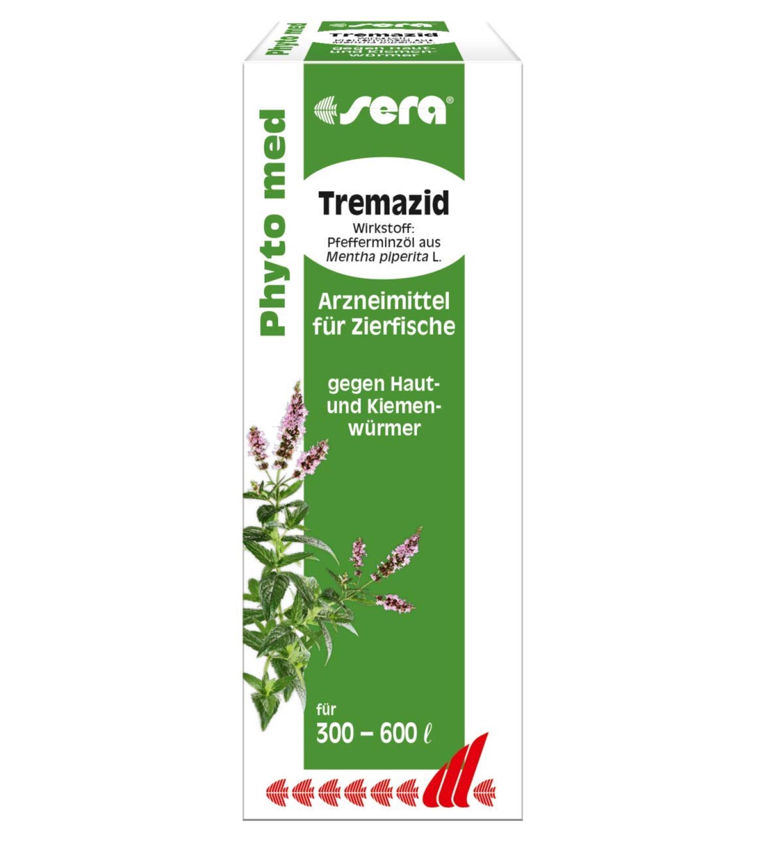 Buy Sera Phyto Med Tremazid 30 ml - Herbal Water Conditioner for Skin & Gill Worms | International Shipping - Buy Online on GoSupps.com