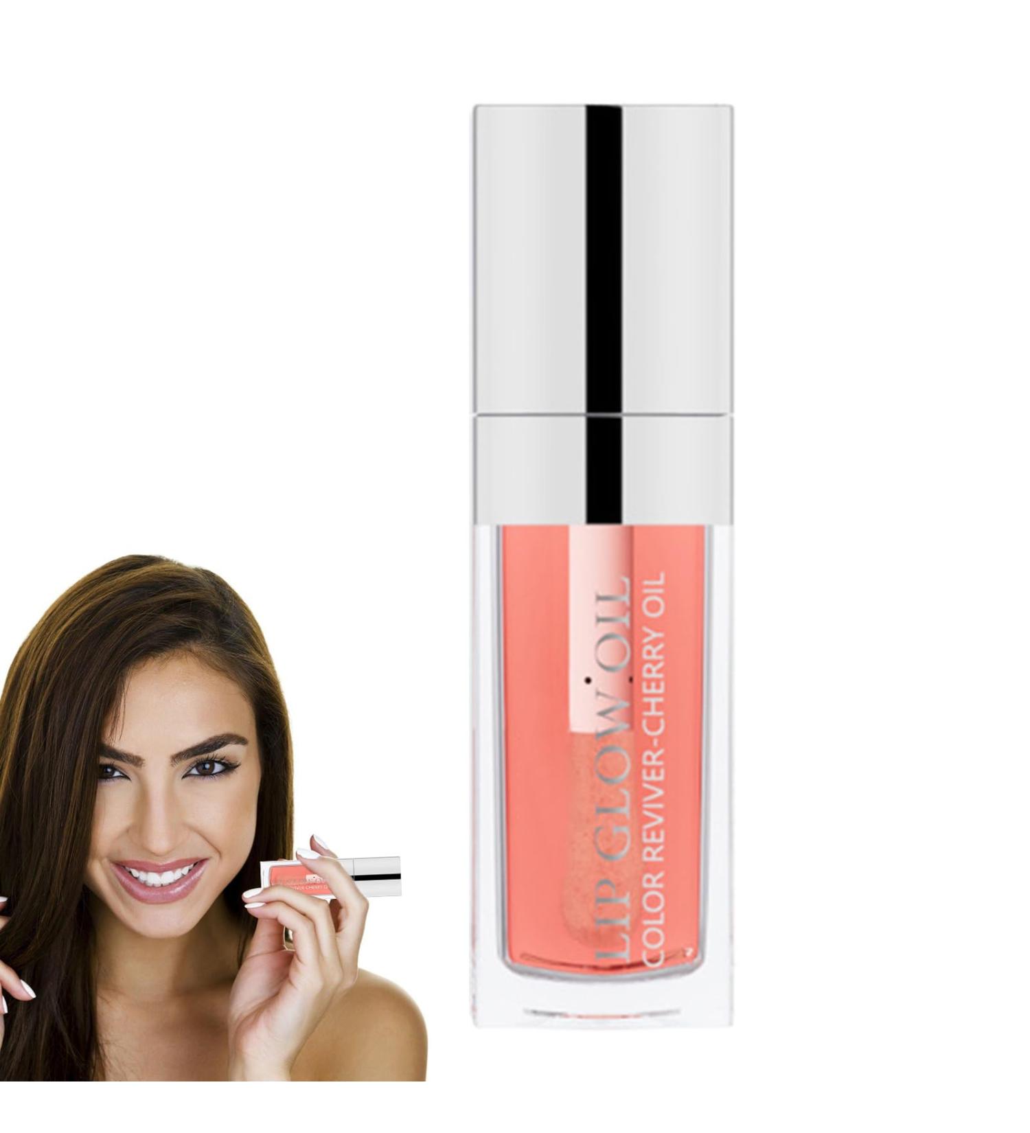 Lip Gloss Oil | Moisturizing Lip Oil | Tinted Lip Balm Lip Care Clear Lip Oil Moisturizing Lip Gloss Povanjer Lip Oil Gloss - Buy Online on GoSupps.com