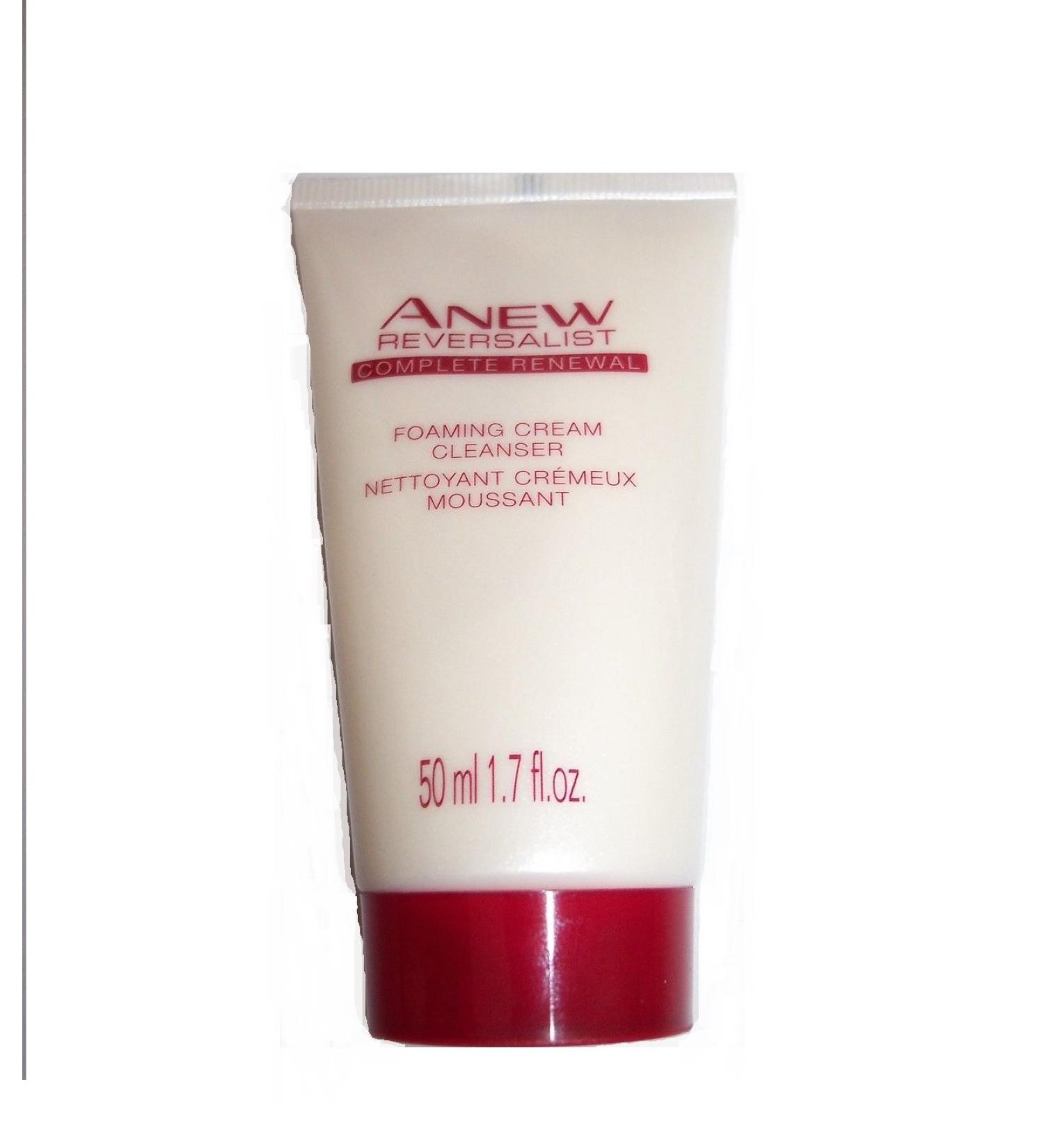 Avon Anew Reversalist Complete Renewal Foaming Cream Cleanser 1.7oz Travel Size