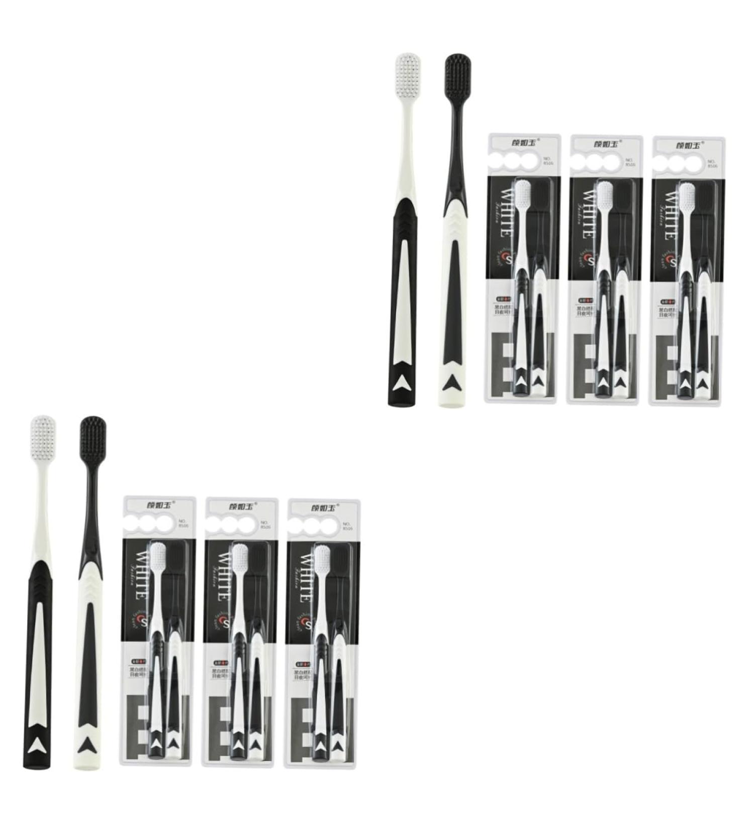 Buy Healvian 8 Pairs Travel Toothbrush | Portable TPE Design - International Shipping Available - Buy Online on GoSupps.com