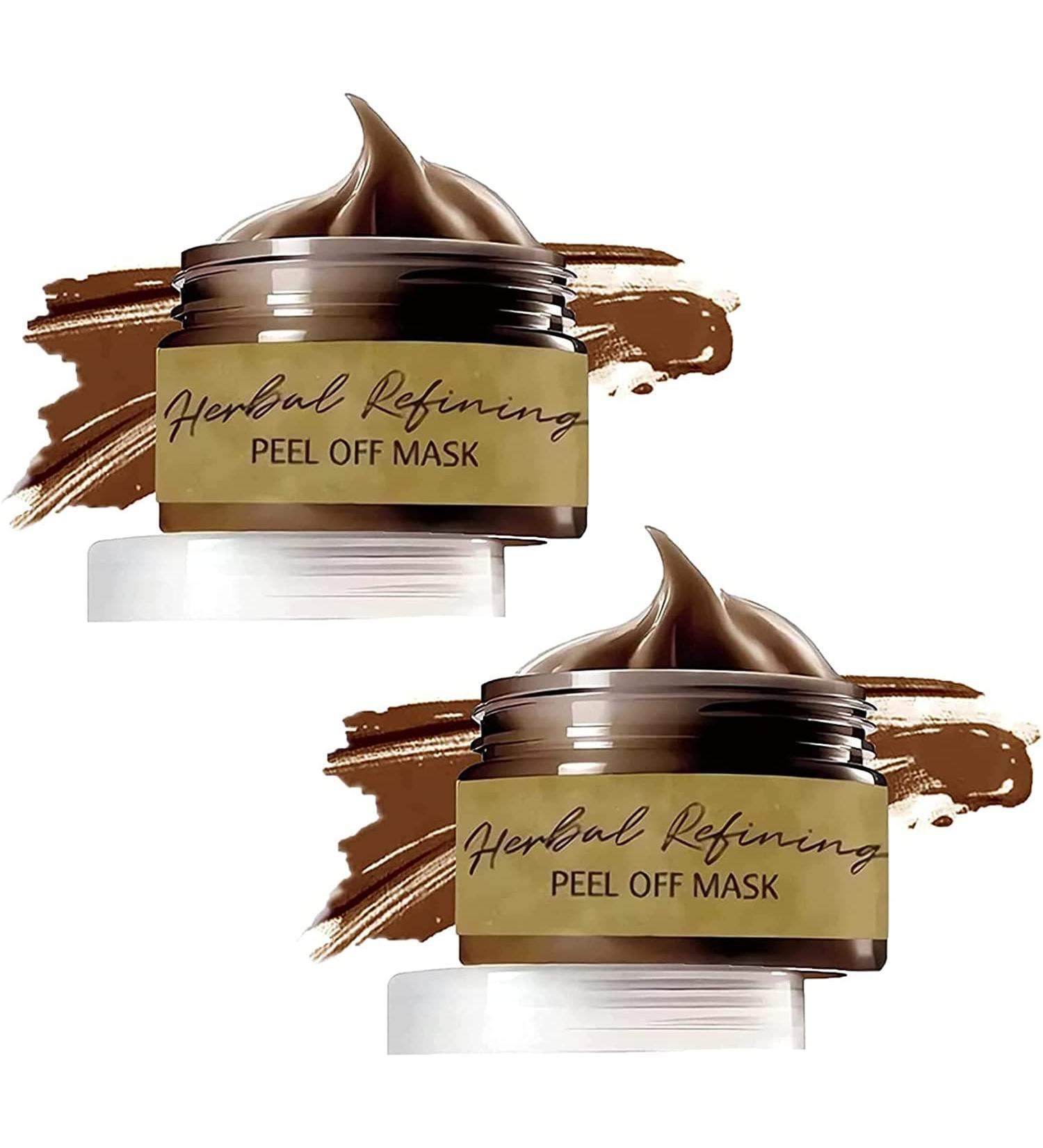 Blackhead Remover Mask Refining Peel-Off Facial Mask Tearing Mask Blackhead Remover Acne Deep Cleaning Facial Mask Pore Shrinking Oil Control Blackhead Remover Clean Pores (2pcs) - Buy Online on GoSupps.com