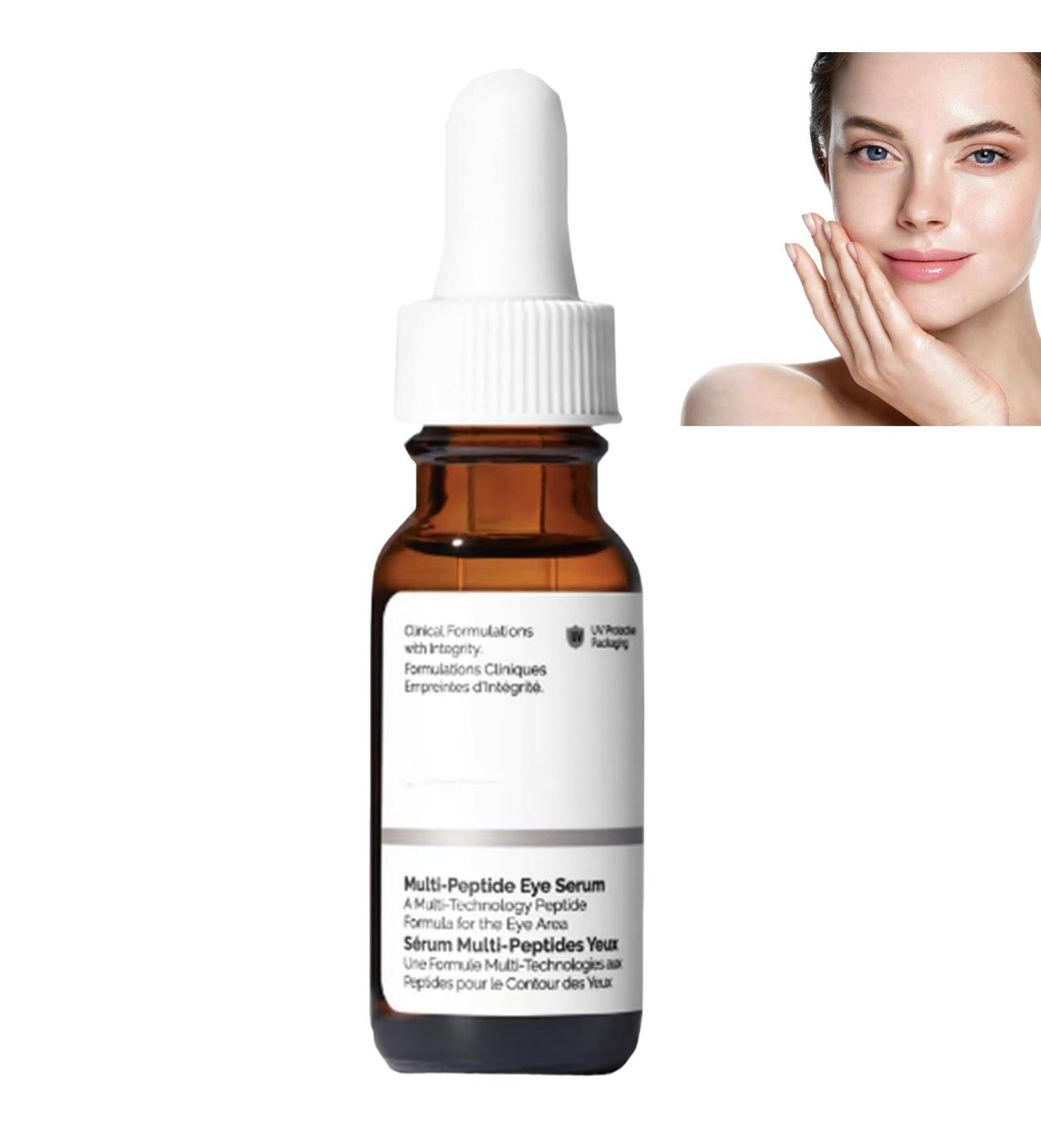 Multi-Peptide Eye Serum Under Eye Serum Anti Aging Eye Cream for Dark Circles and Puffy Eyes Eye Serum for Puffy Eyes Eye Bags Remover Smoothing Eyes Skincare for Fine Lines Firming Eye Cream - Buy Online on GoSupps.com