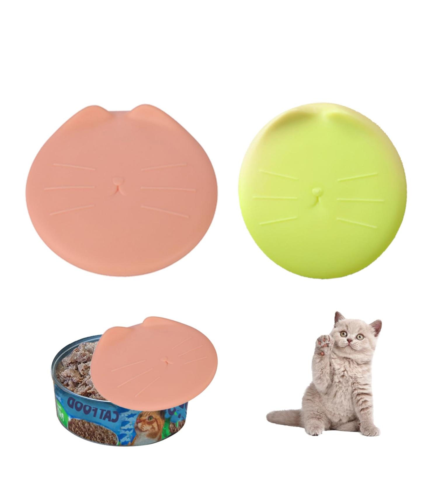 2 Pcs Silicone Tin Can Lids 1 Fit 3 Standard Size Can Lids for Dog Food Tin Covers for Dog Food Tin Can Covers for Pet Fits Most Standard Size Food Can - Buy Online on GoSupps.com