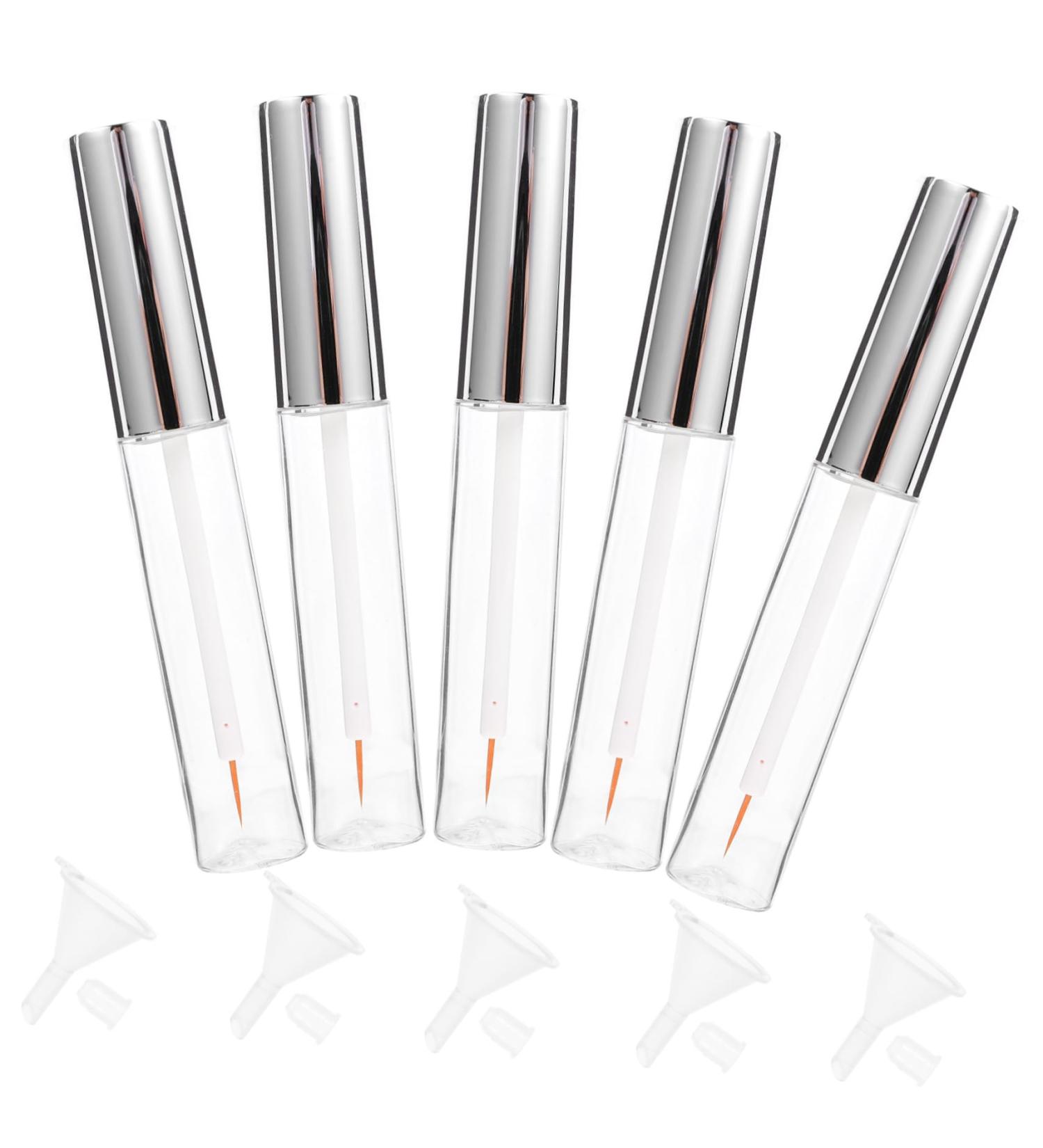 Healeved 10 Pcs Mascara Bottles for Essential Oils Empty Mascara Tube Mascara Tubes Empty Mascara Tube Vial 1 g (Pack of 1) Transparentx2pcs - Buy Online on GoSupps.com