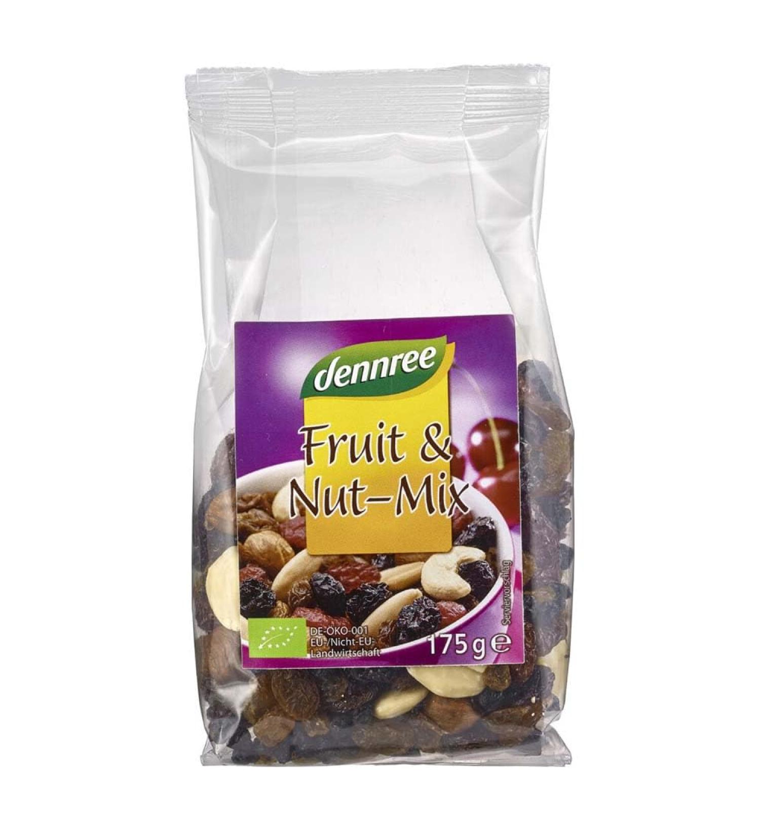 dennree dennree Organic Fruit & Nut Mix (1 x 175 g)