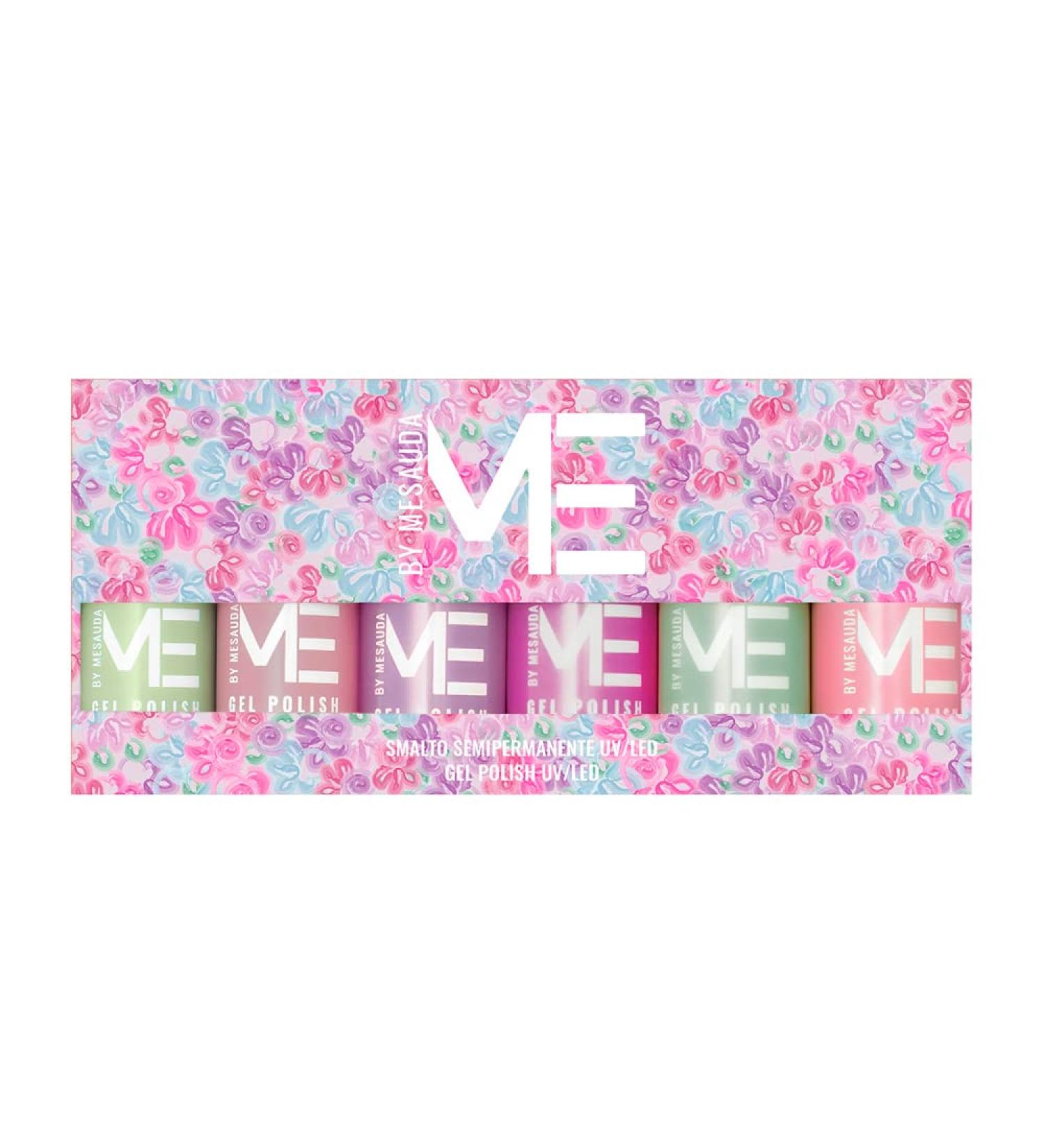 Mesauda ME Gel Polish Set Le Petit Jardin Collection 4.5mlx6 - box with 6 nail polishes - Buy Online on GoSupps.com