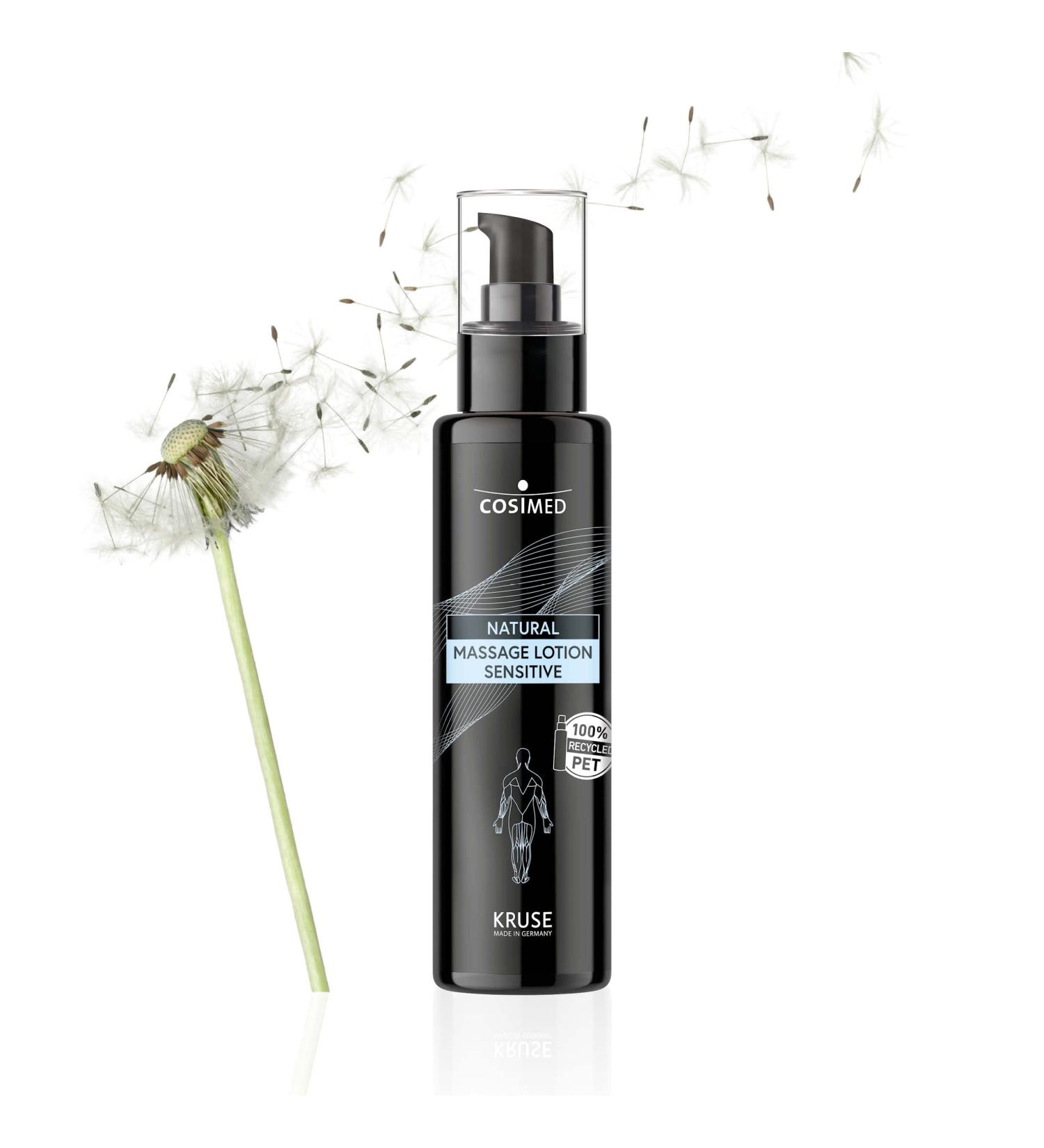 Black Edition Natural Massage Lotion | Sensitive Skin | 250 ml rPET - Soothing & Hydrating Formula for Sensitive Skin - Buy Online on GoSupps.com