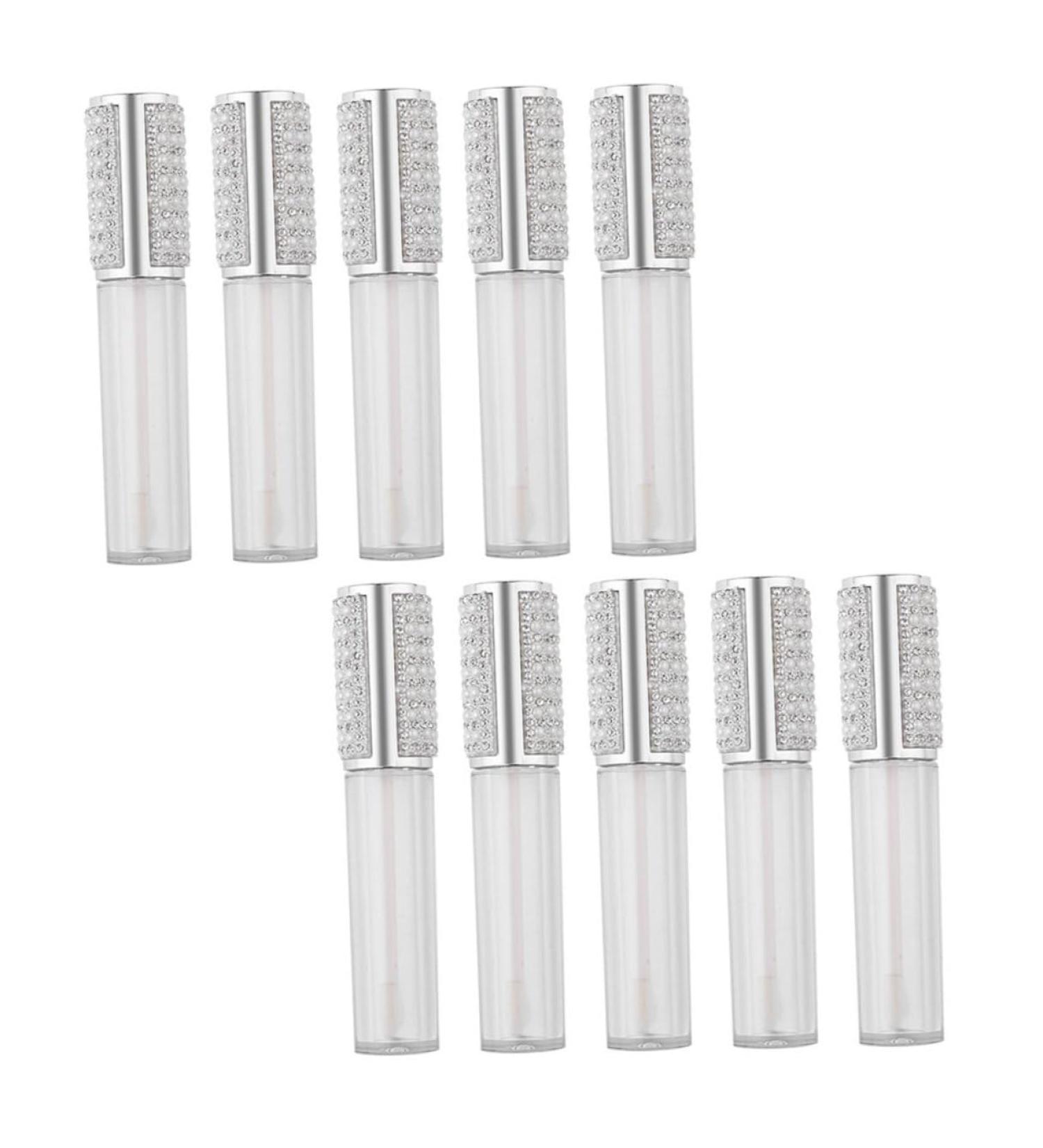 DECHOUS 10 pi ces Tubes Vides pour Brillant L vres Rechargeables Rond DIY Fiole L vres Teint Compact L ger pour Maquillage Femme - Buy Online on GoSupps.com