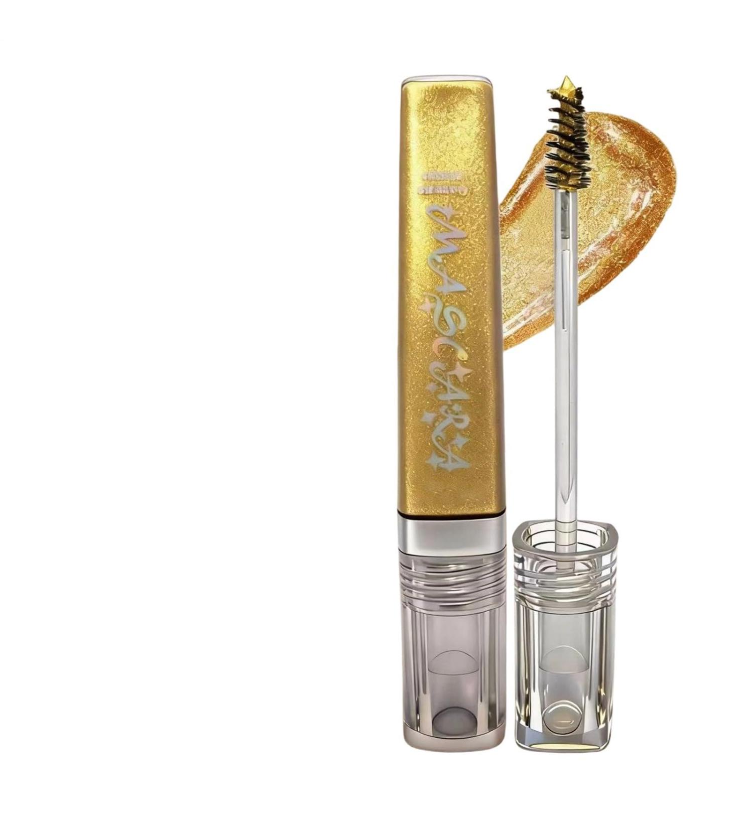  Obesntln Glitter Mascara for Eyelashes - Intense Volume 5g - Smudge-Proof Mascara - For Sensitive Eyes - For Women Mothers Girlfriends Evenings Weddings - Buy Online on GoSupps.com